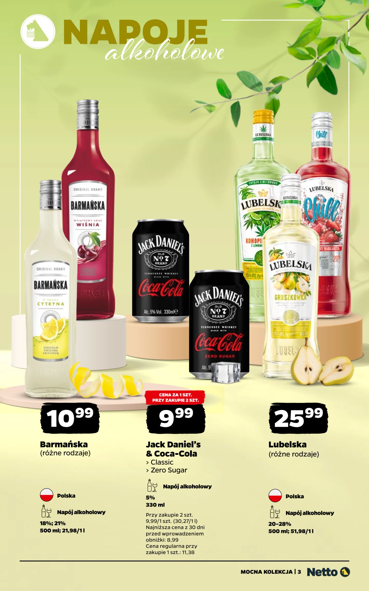 netto - Aktualna gazetka Netto - Mocne alkohole ważna od 25.05.2026 do 06.06.2026 - page: 3