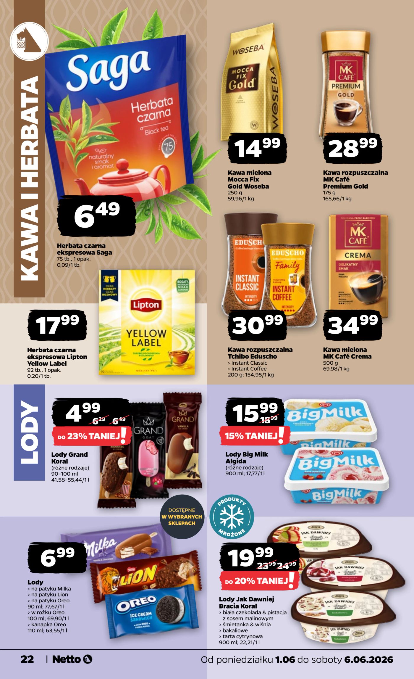 netto - Nowa gazetka Netto - Food ważna od 01.06.2026 do 06.06.2026 - page: 22
