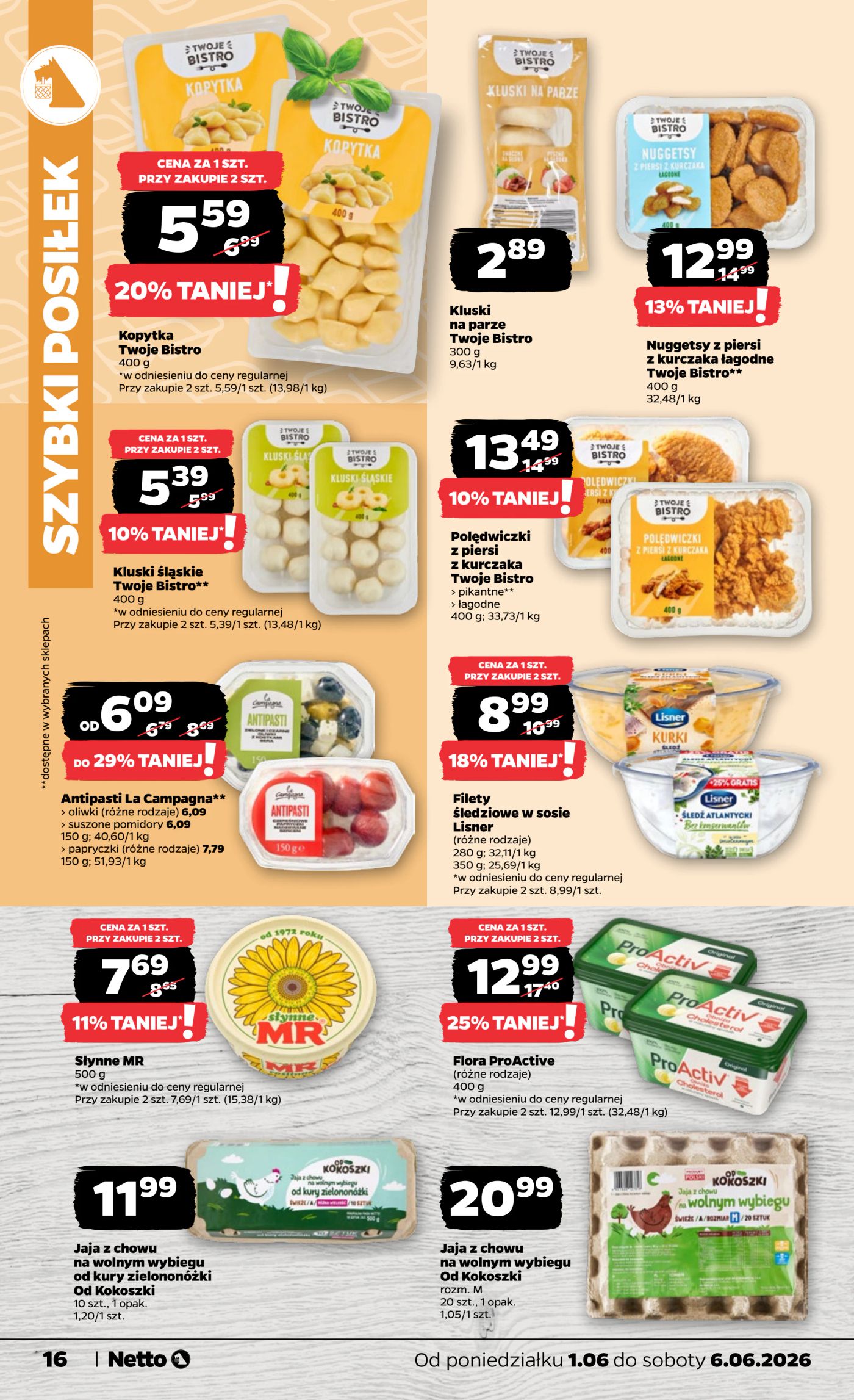 netto - Nowa gazetka Netto - Food ważna od 01.06.2026 do 06.06.2026 - page: 16
