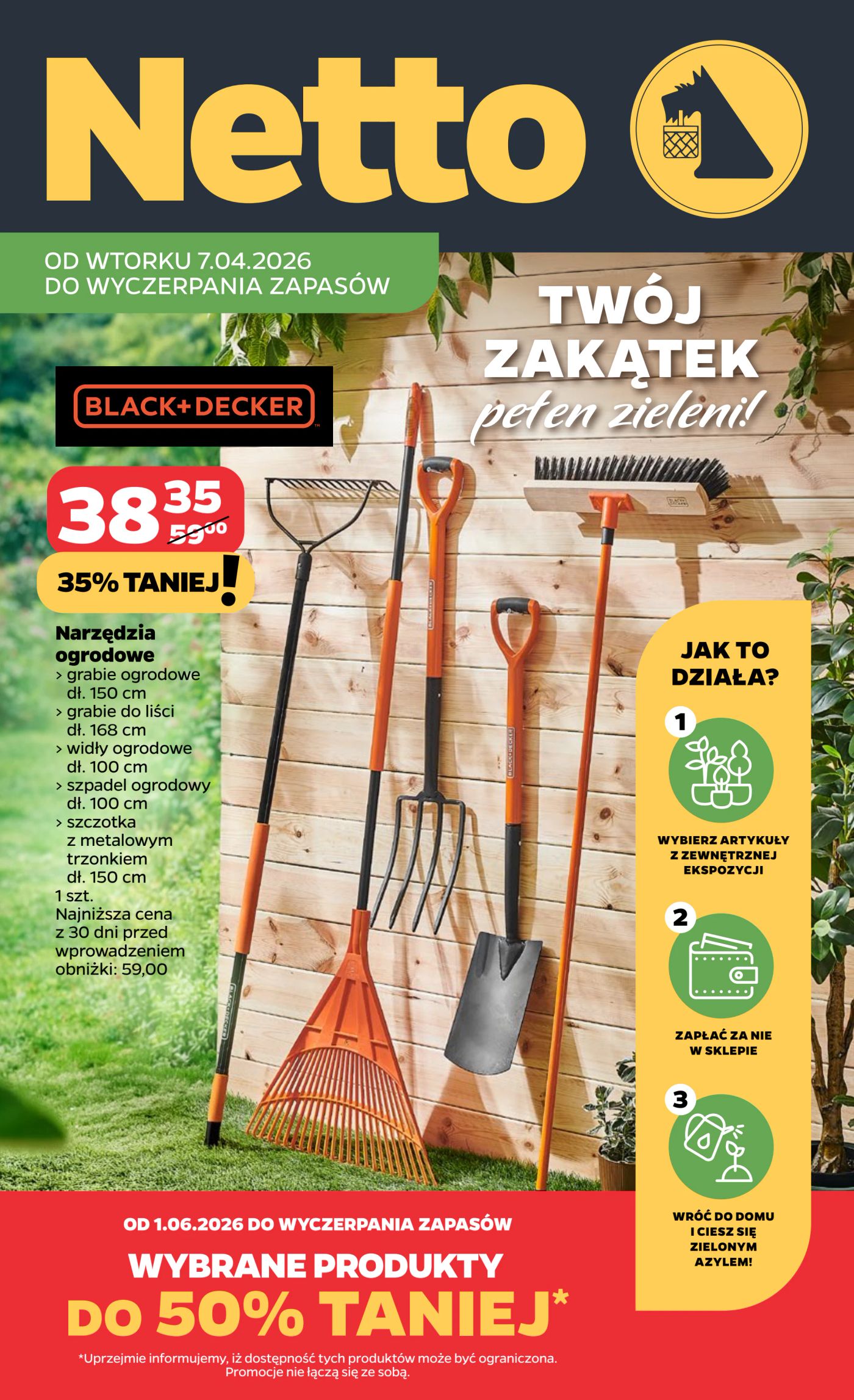 netto - Aktualna gazetka Netto - Dom i Ogrod ważna od 29.04.2026 do 01.07.2026 - page: 1