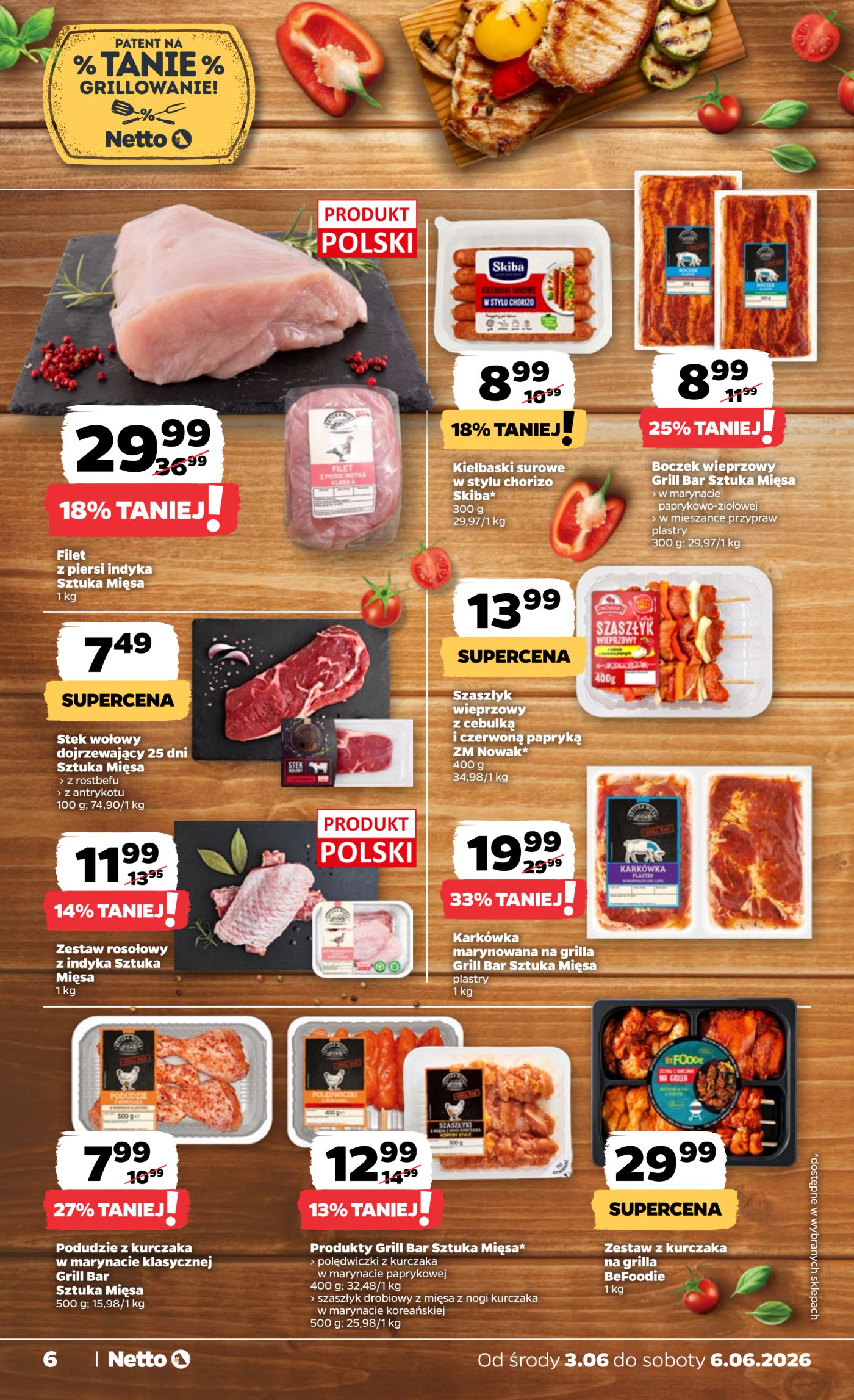netto - Aktualna gazetka Netto - Food ważna od 03.06.2026 do 06.06.2026 - page: 6