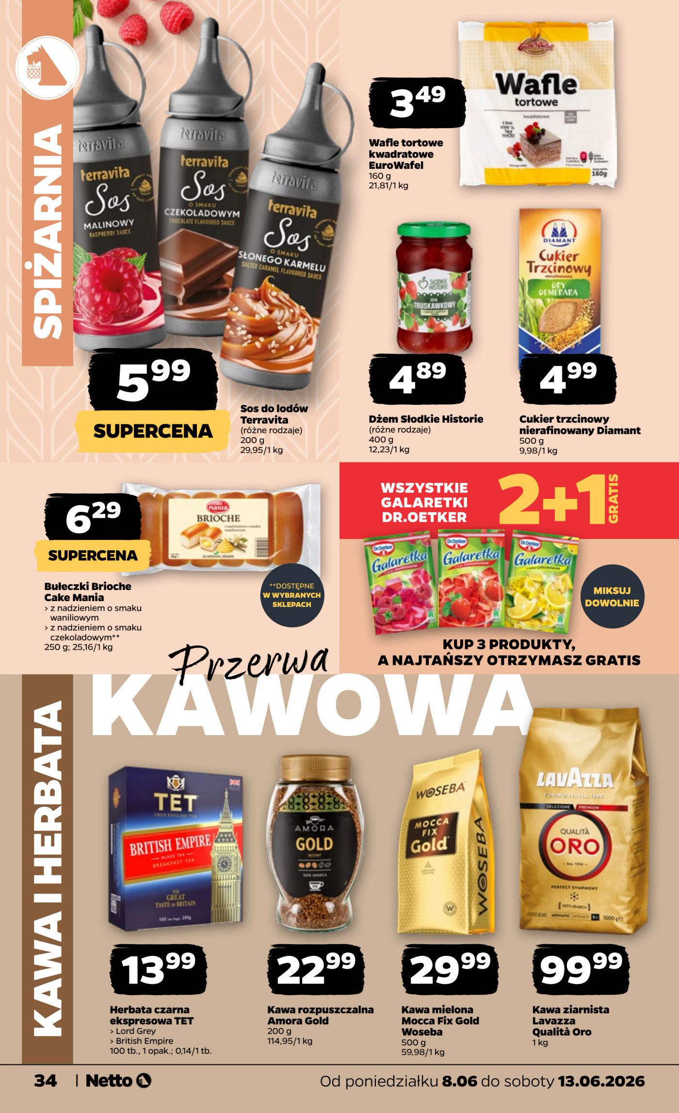 netto - Nowa gazetka Netto - Food ważna od 08.06.2026 do 13.06.2026 - page: 34