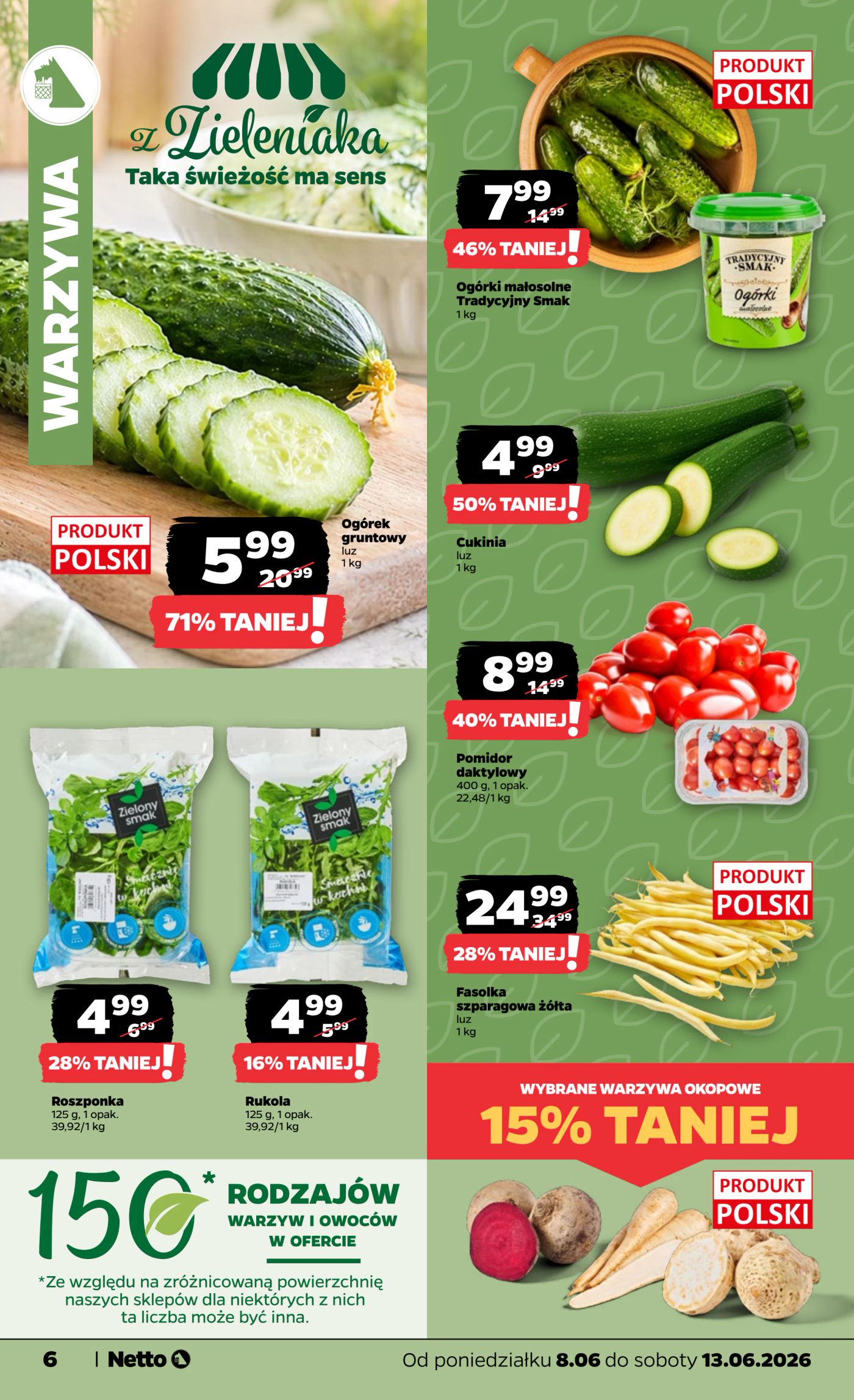 netto - Nowa gazetka Netto - Food ważna od 08.06.2026 do 13.06.2026 - page: 6