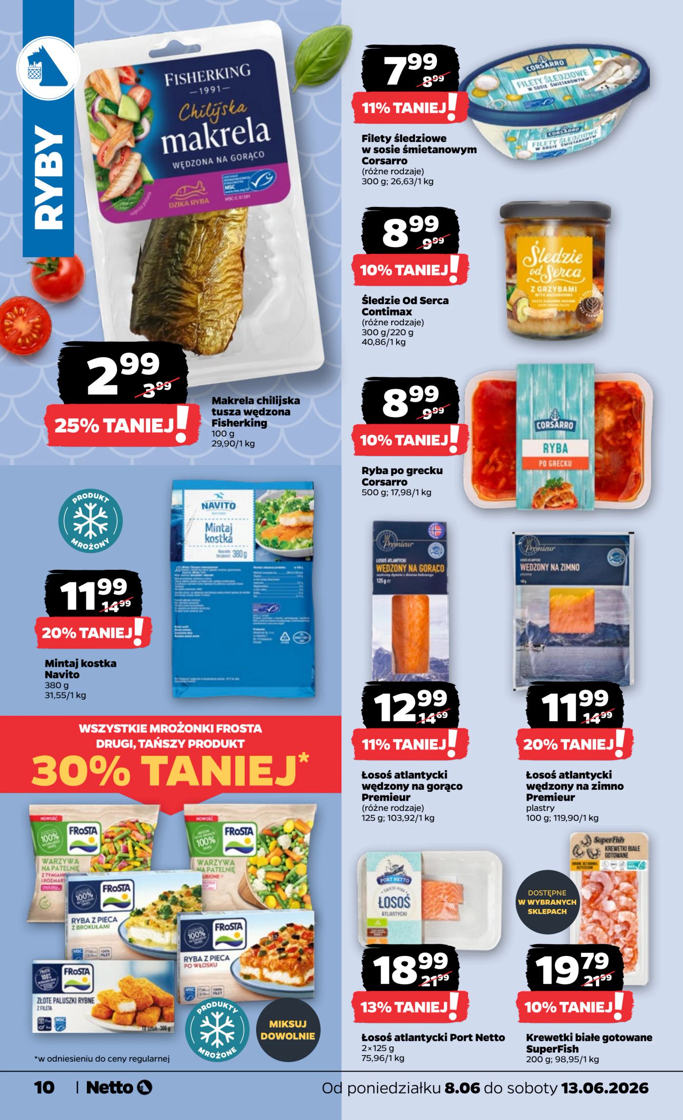 netto - Nowa gazetka Netto - Food ważna od 08.06.2026 do 13.06.2026 - page: 10