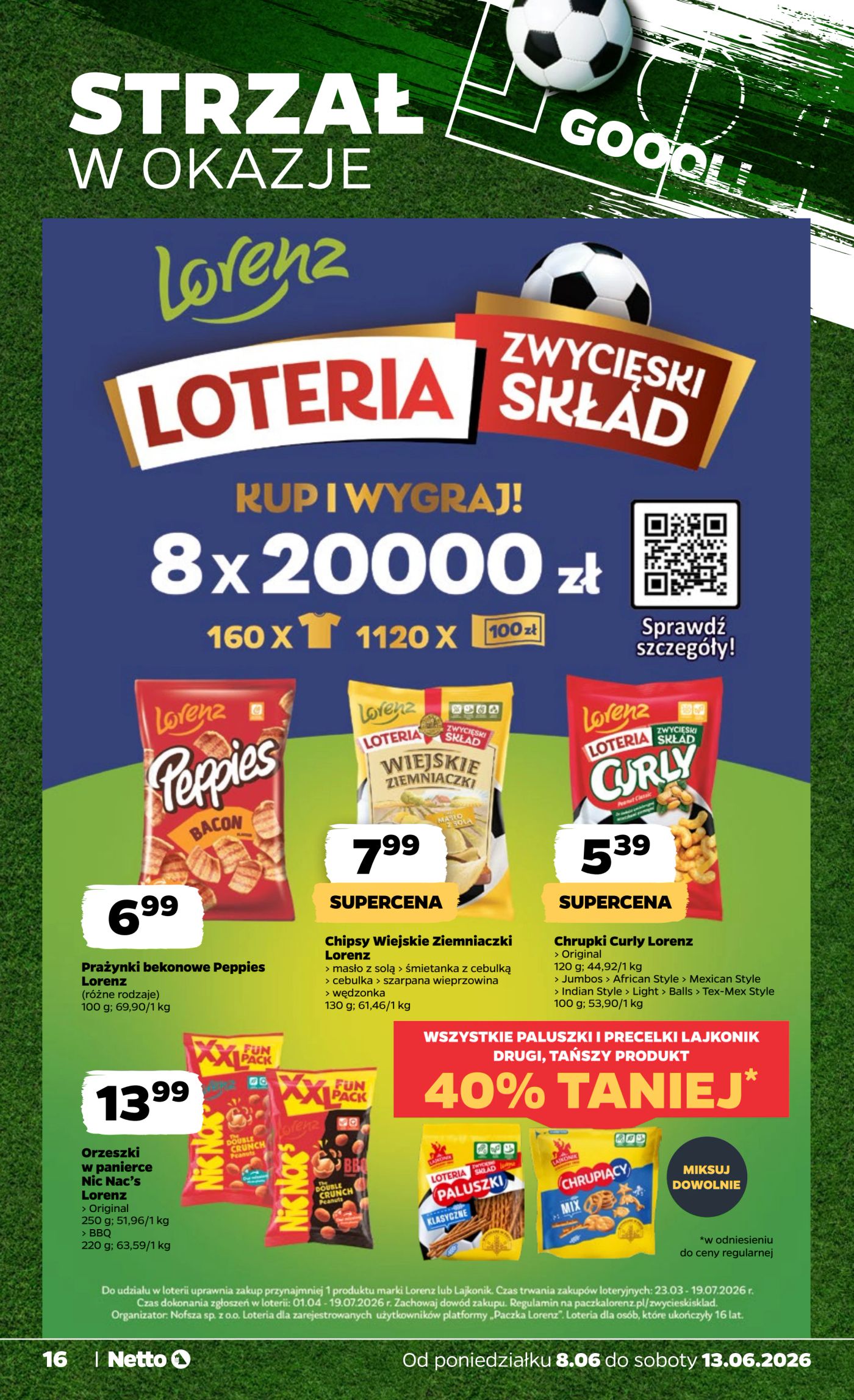 netto - Nowa gazetka Netto - Food ważna od 08.06.2026 do 13.06.2026 - page: 16