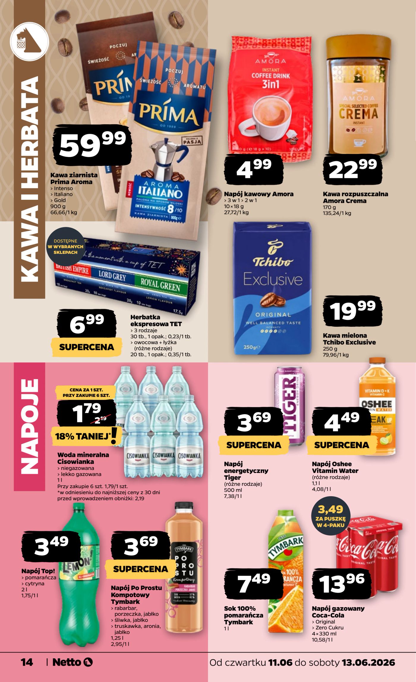 netto - Nowa gazetka Netto - Food ważna od 11.06.2026 do 13.06.2026 - page: 14