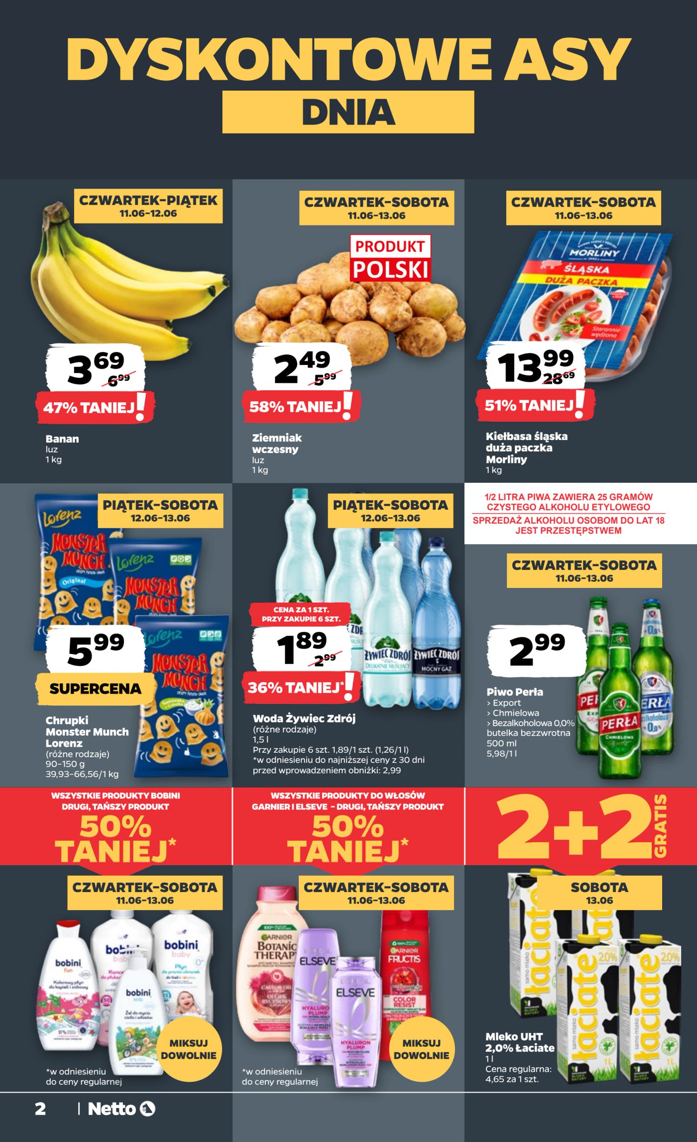 netto - Nowa gazetka Netto - Food ważna od 11.06.2026 do 13.06.2026 - page: 2