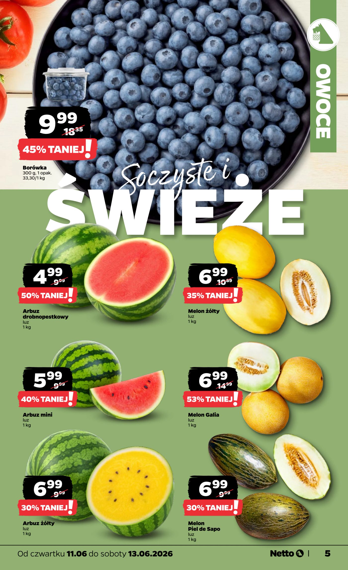 netto - Nowa gazetka Netto - Food ważna od 11.06.2026 do 13.06.2026 - page: 5