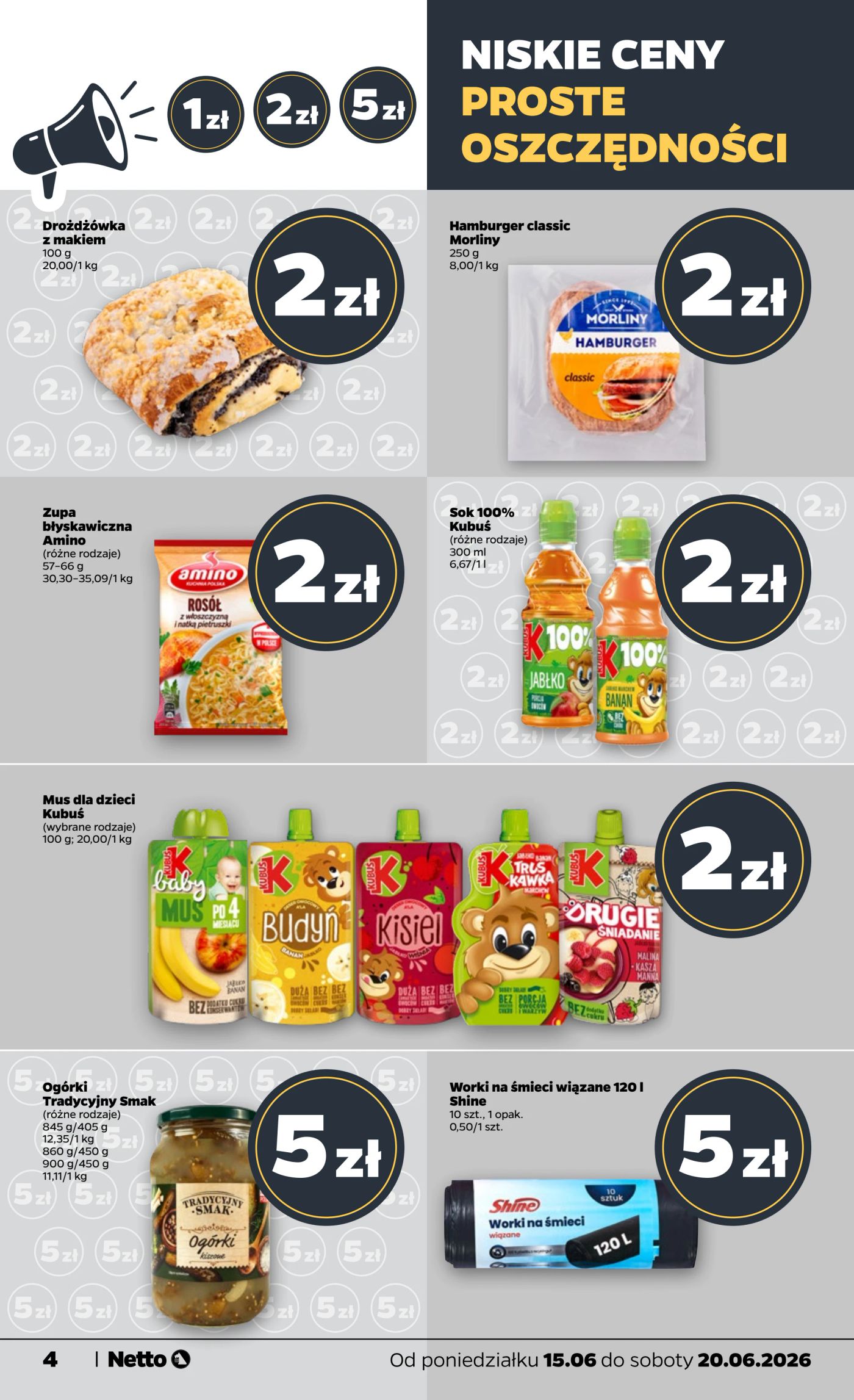 netto - Nowa gazetka Netto ważna od 14.06.2026 do 20.06.2026 - page: 4