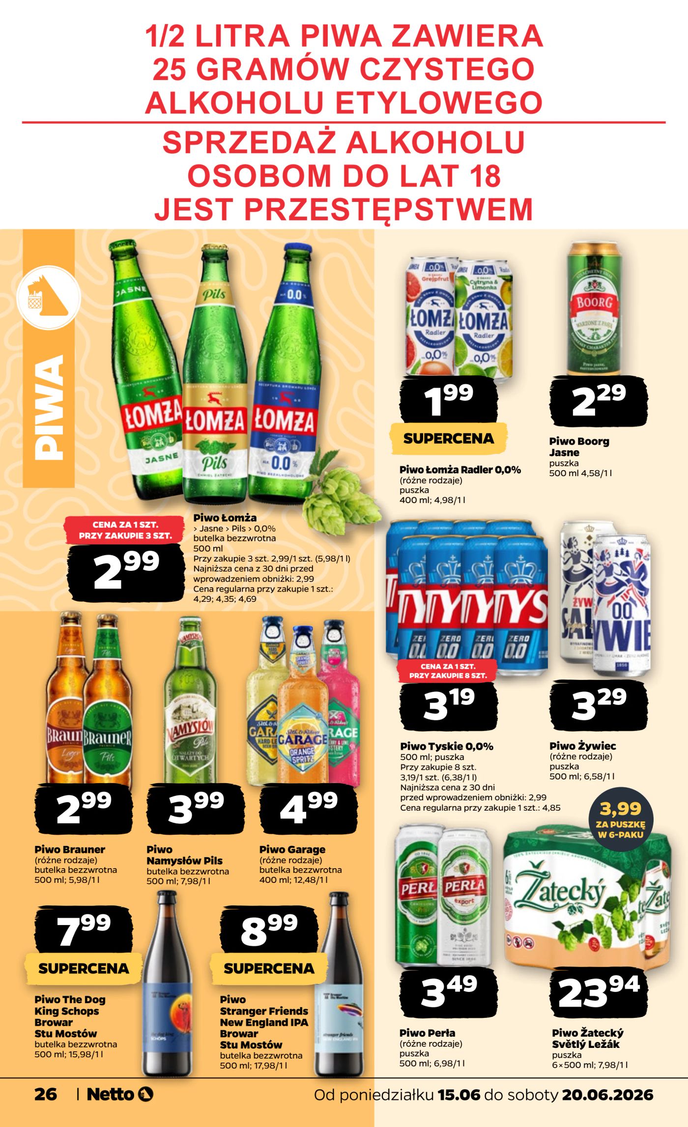 netto - Nowa gazetka Netto ważna od 14.06.2026 do 20.06.2026 - page: 26