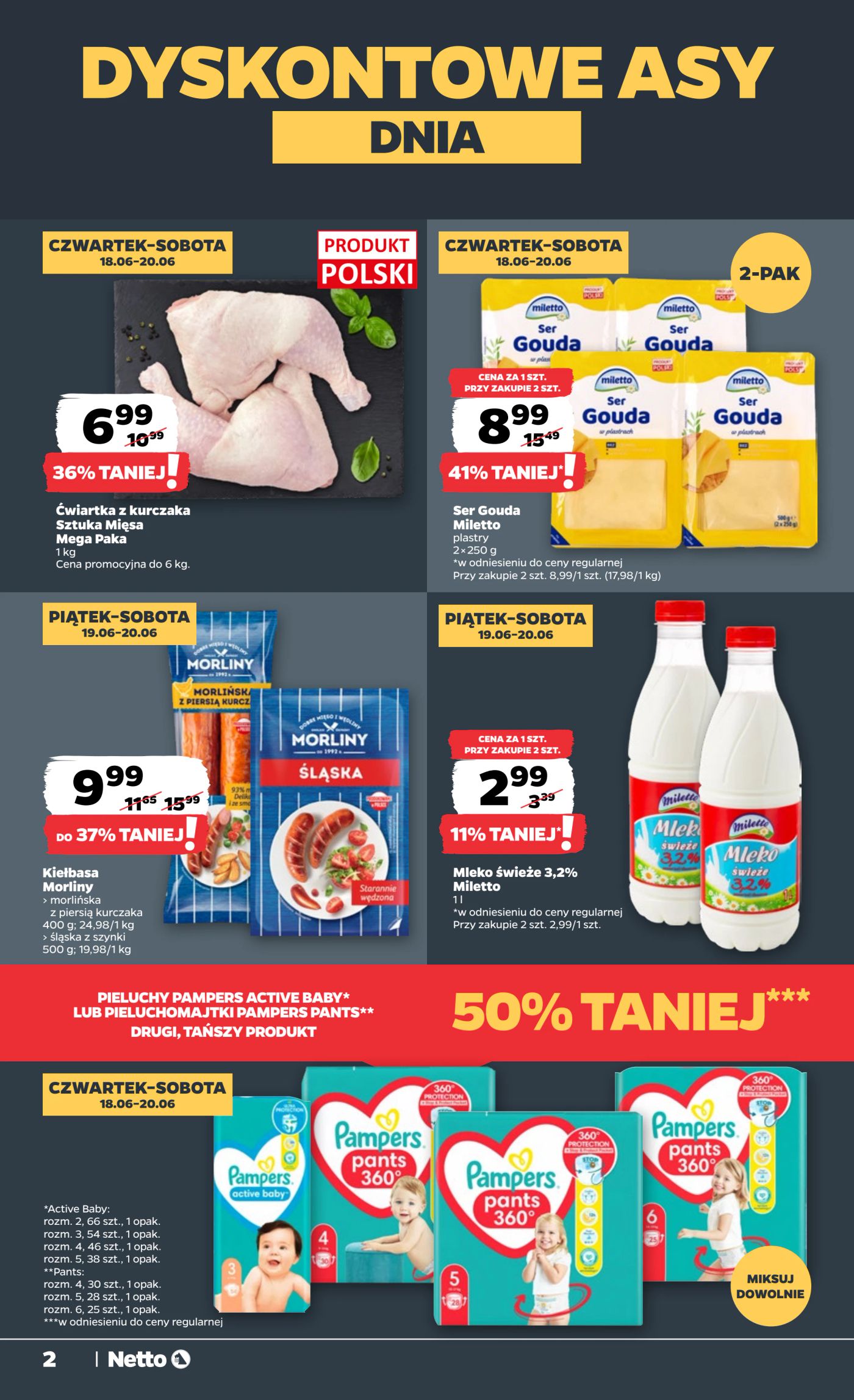 netto - Nowa gazetka Netto - Food ważna od 18.06.2026 do 20.06.2026 - page: 2