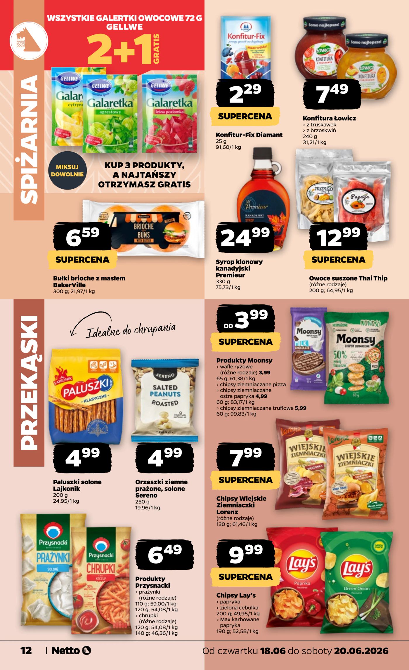 netto - Nowa gazetka Netto - Food ważna od 18.06.2026 do 20.06.2026 - page: 12