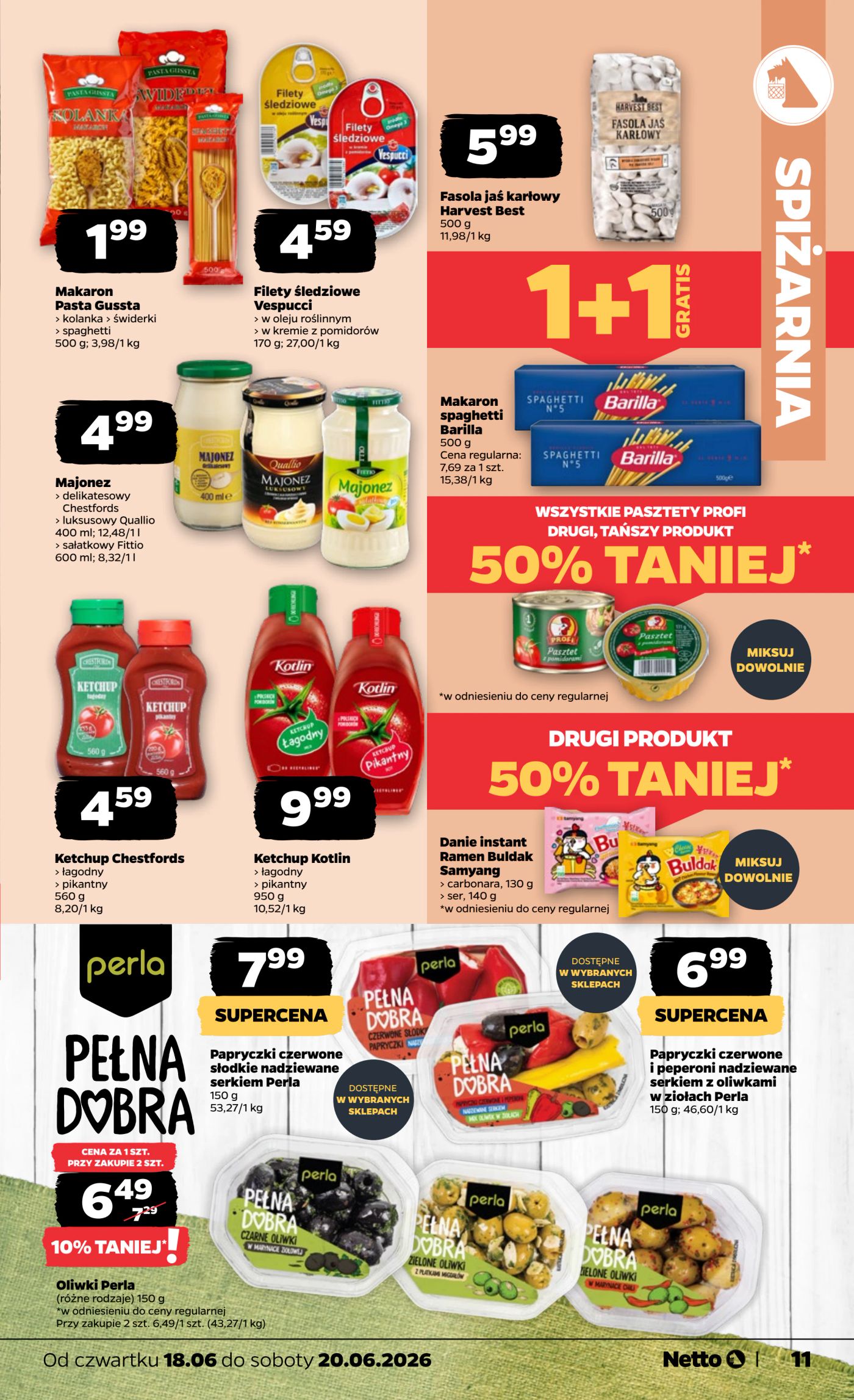 netto - Nowa gazetka Netto - Food ważna od 18.06.2026 do 20.06.2026 - page: 11