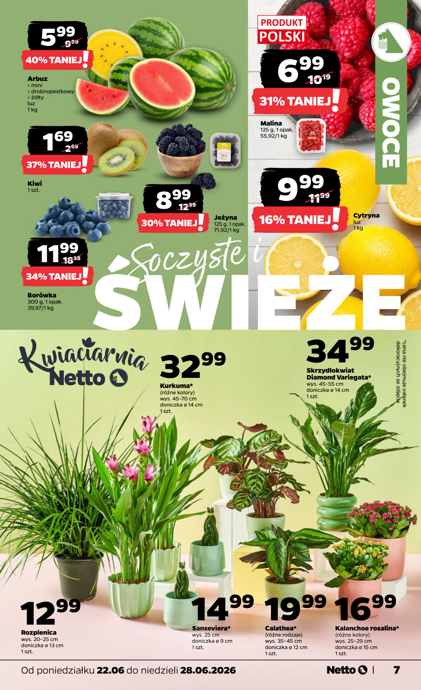netto - Nowa gazetka Netto ważna od 22.06.2026 do 28.06.2026 - page: 7