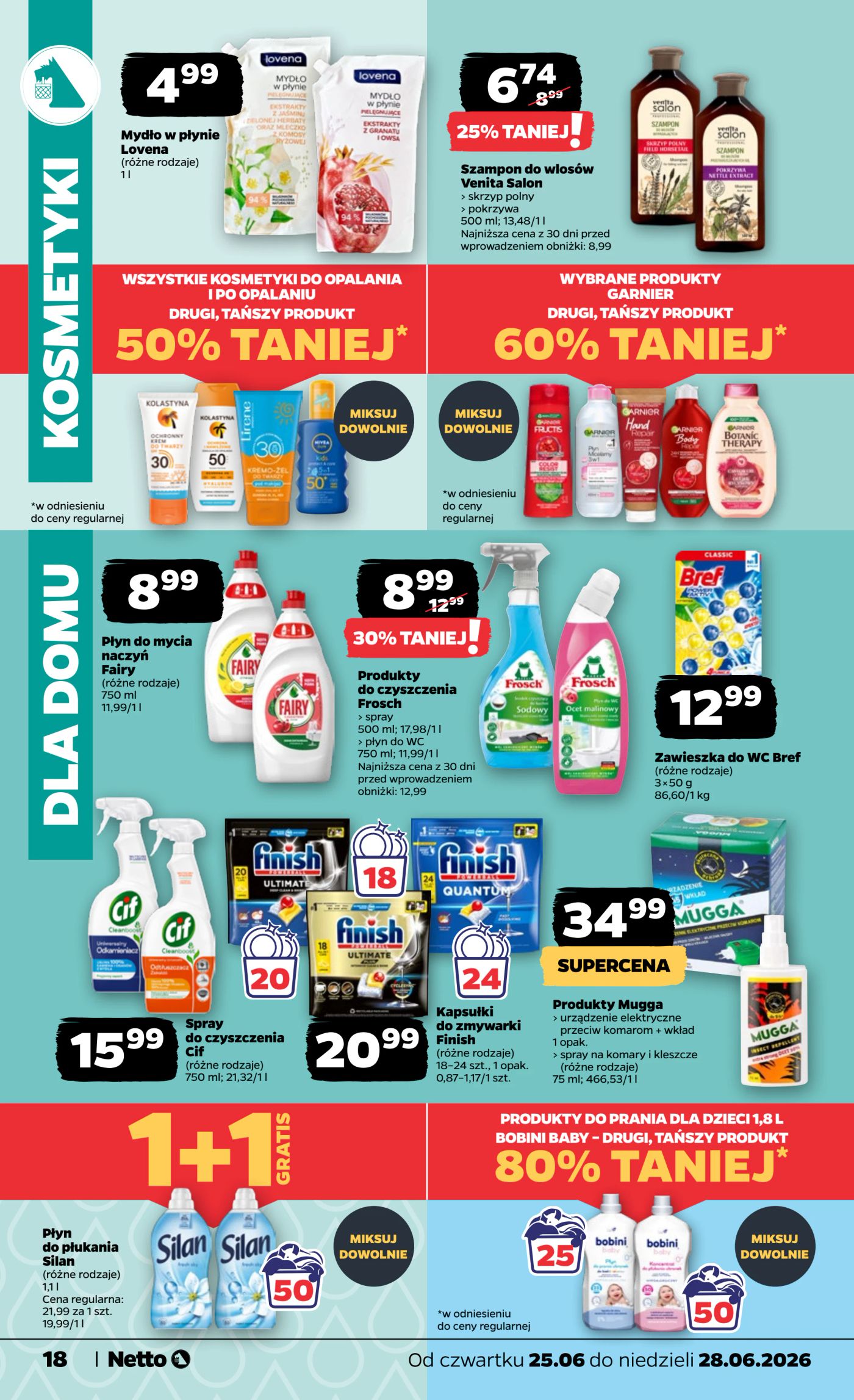 netto - Nowa gazetka Netto - Świeżo i Tanio ważna od 25.06.2026 do 28.06.2026 - page: 18