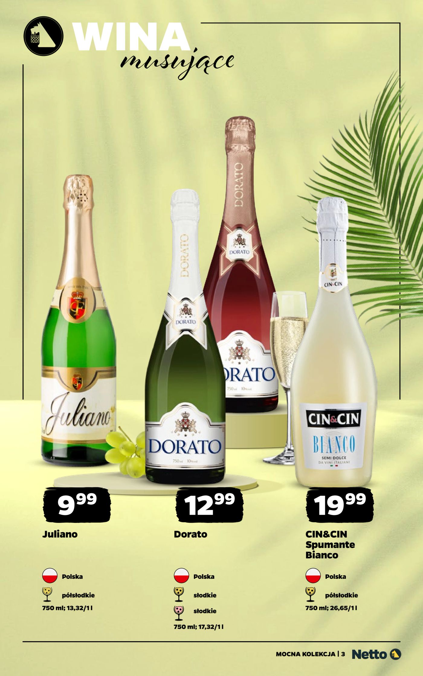 netto - Aktualna gazetka Netto - Mocna Kolekcja Wina ważna od 21.06.2026 do 04.07.2026 - page: 3