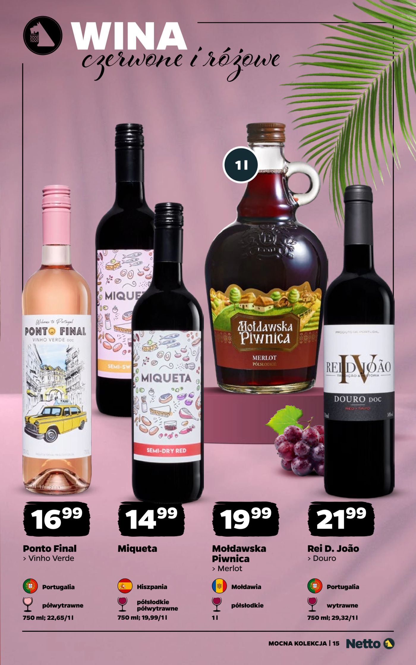 netto - Aktualna gazetka Netto - Mocna Kolekcja Wina ważna od 21.06.2026 do 04.07.2026 - page: 15