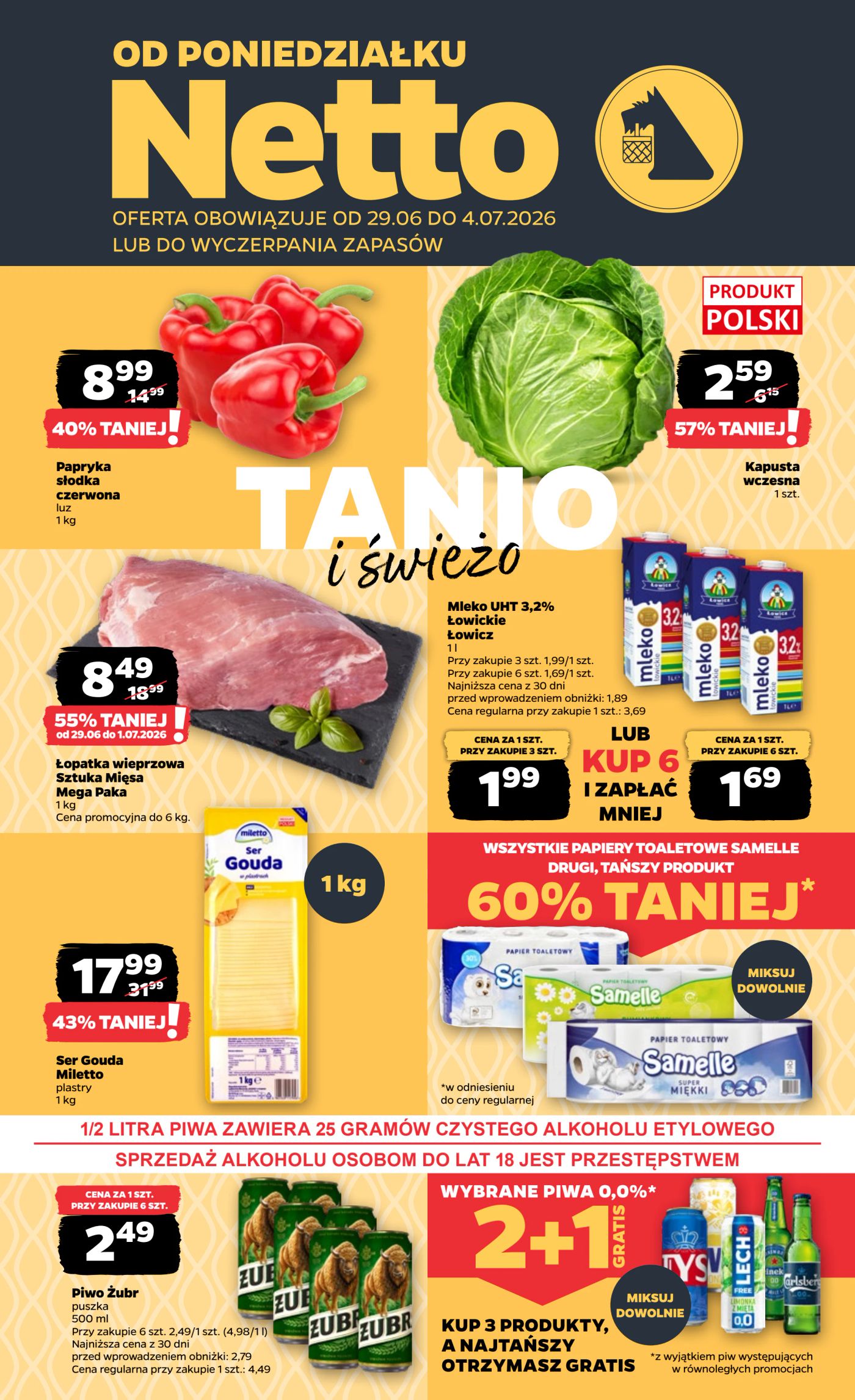 netto - Nowa gazetka Netto ważna od 28.06.2026 do 04.07.2026 - page: 1