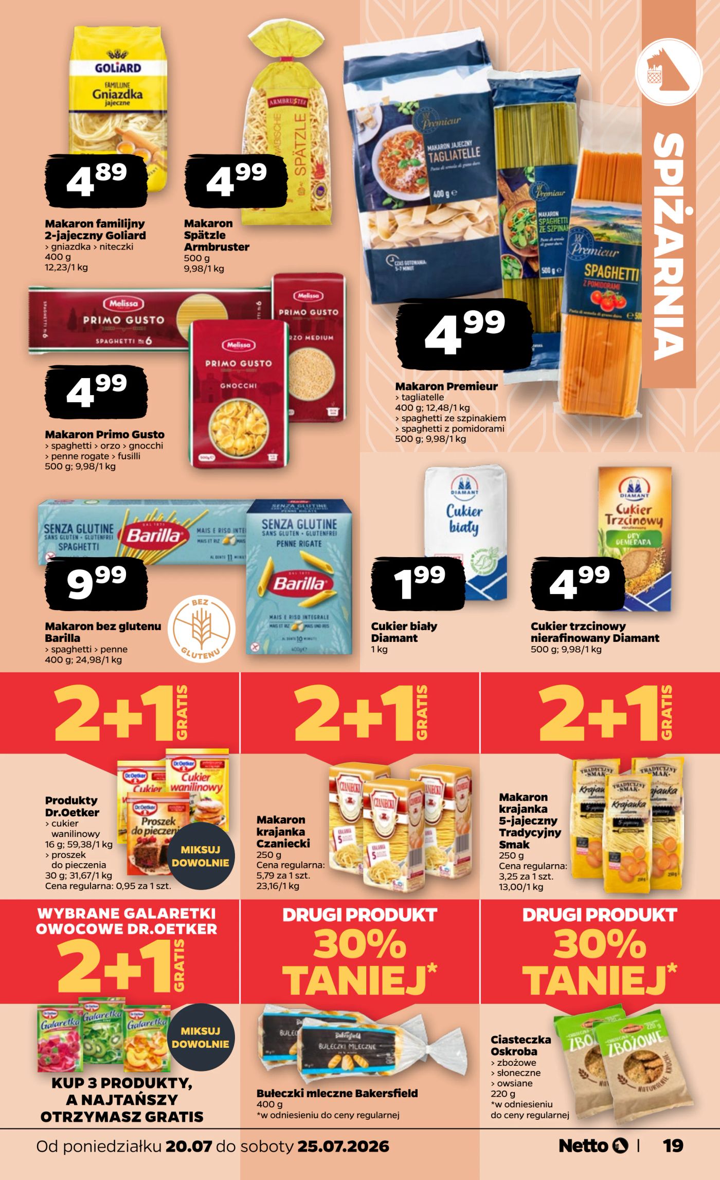 netto - Nowa gazetka Netto - Netto Gazetka T30A Food 2026 ważna od 19.07.2026 do 25.07.2026 - page: 19