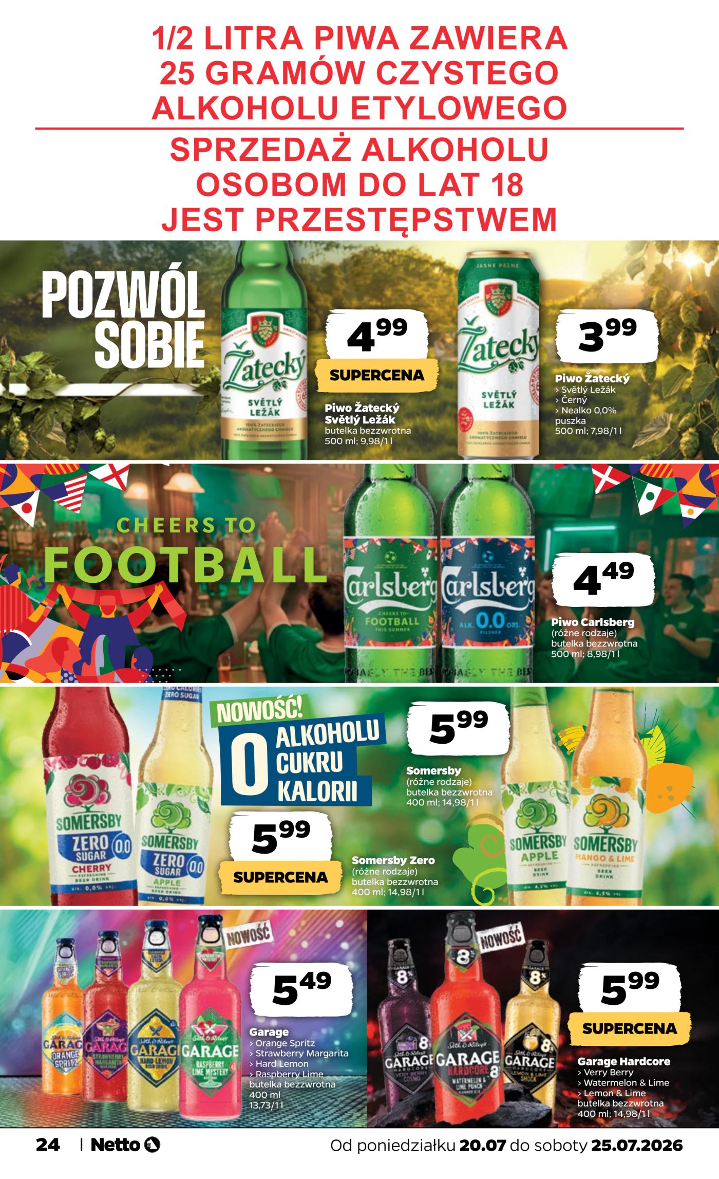 netto - Nowa gazetka Netto - Netto Gazetka T30A Food 2026 ważna od 19.07.2026 do 25.07.2026 - page: 24