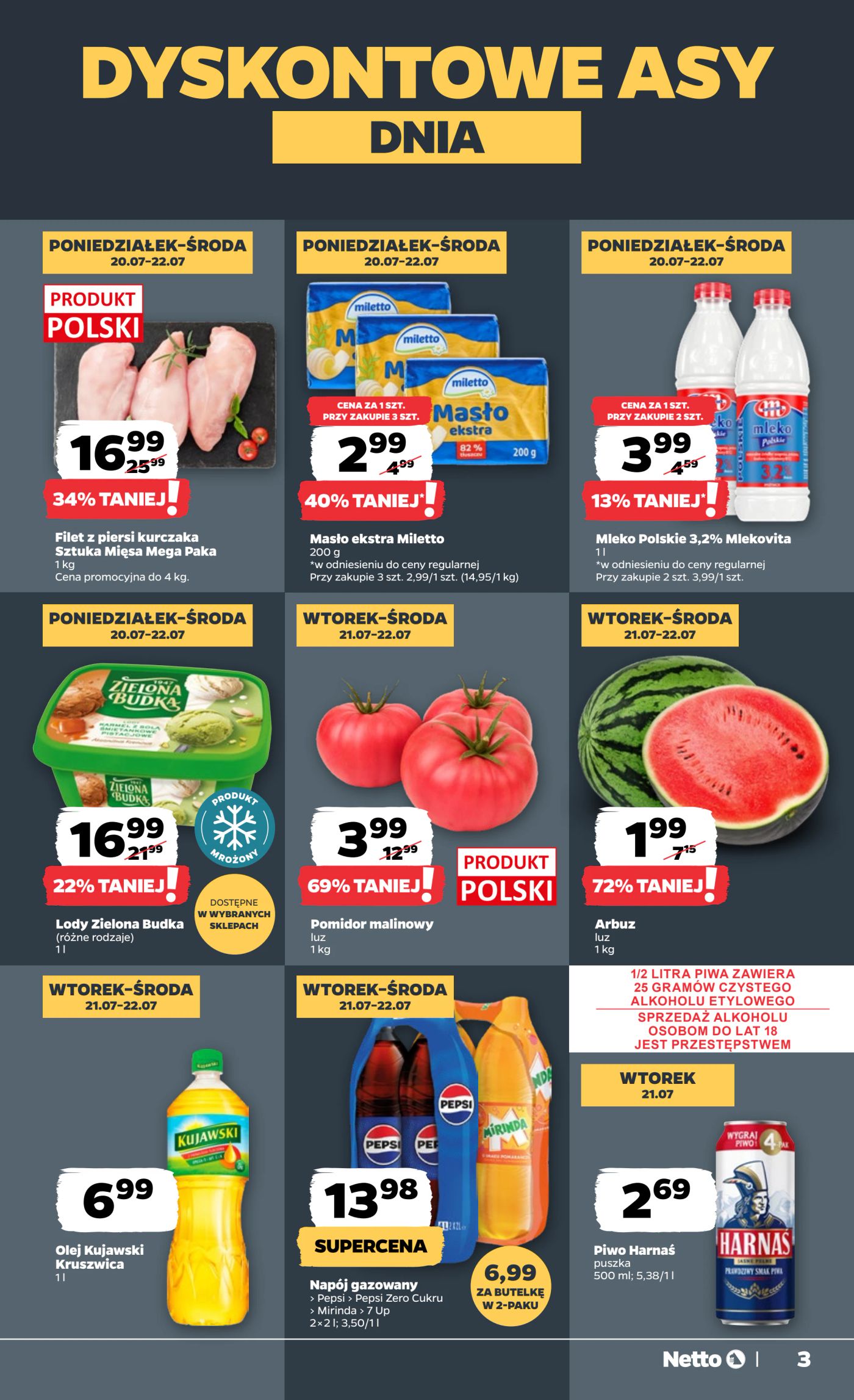 netto - Nowa gazetka Netto - Netto Gazetka T30A Food 2026 ważna od 19.07.2026 do 25.07.2026 - page: 3