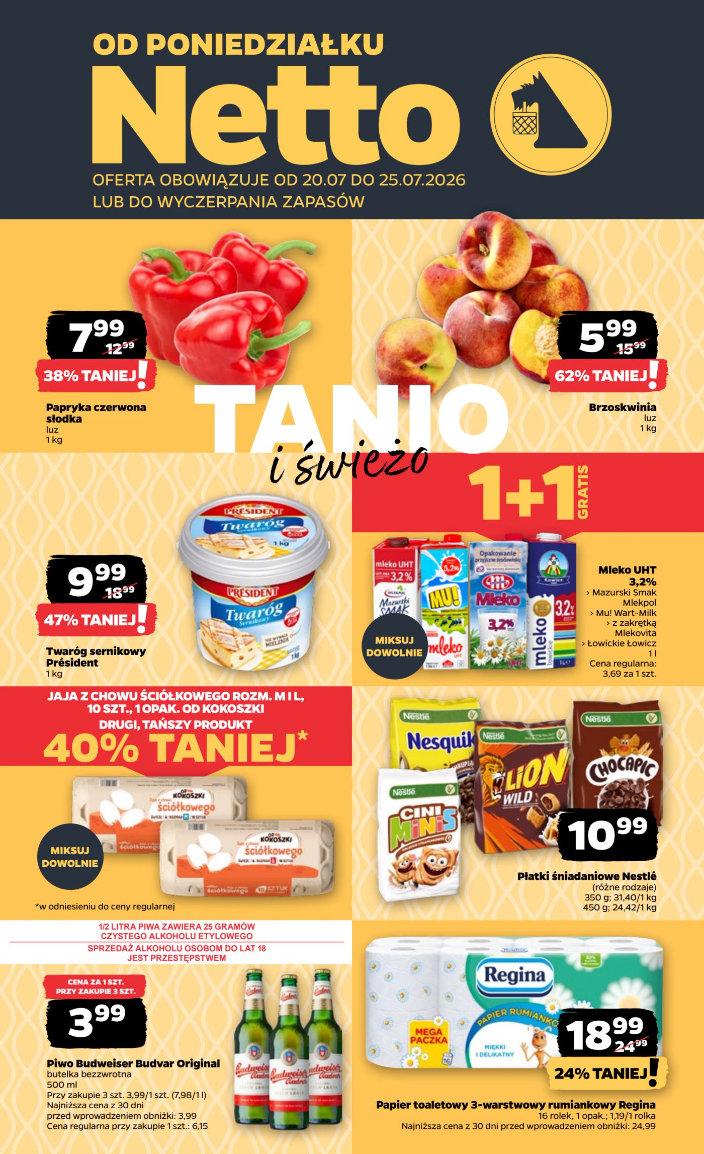 netto - Nowa gazetka Netto - Netto Gazetka T30A Food 2026 ważna od 19.07.2026 do 25.07.2026