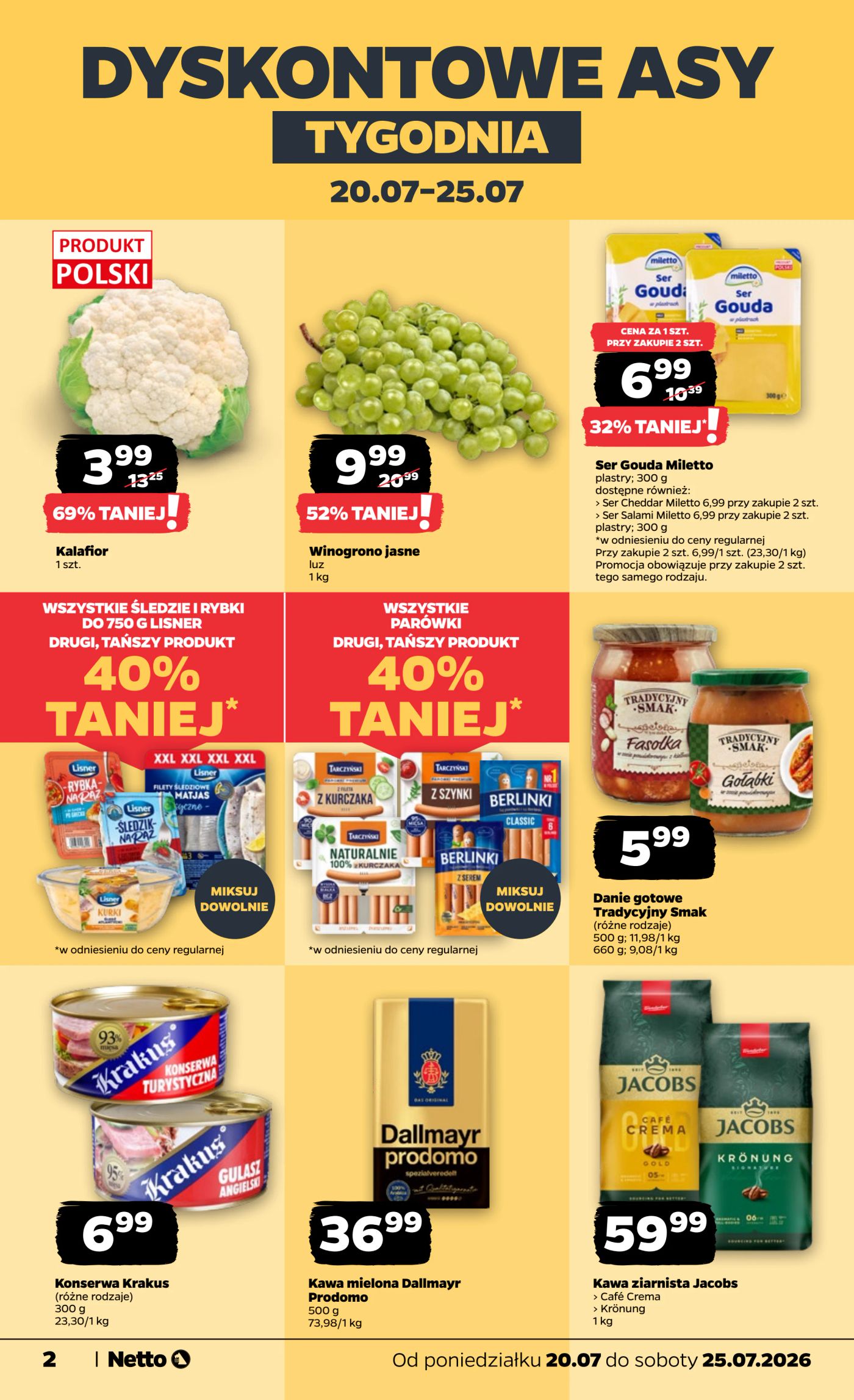 netto - Nowa gazetka Netto - Netto Gazetka T30A Food 2026 ważna od 19.07.2026 do 25.07.2026 - page: 2