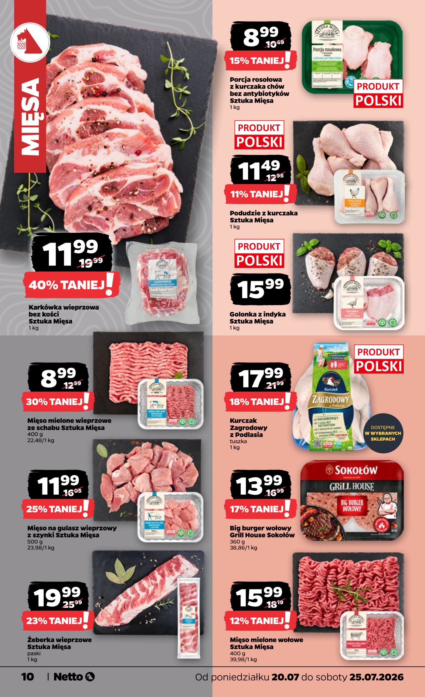 netto - Nowa gazetka Netto - Netto Gazetka T30A Food 2026 ważna od 19.07.2026 do 25.07.2026 - page: 10