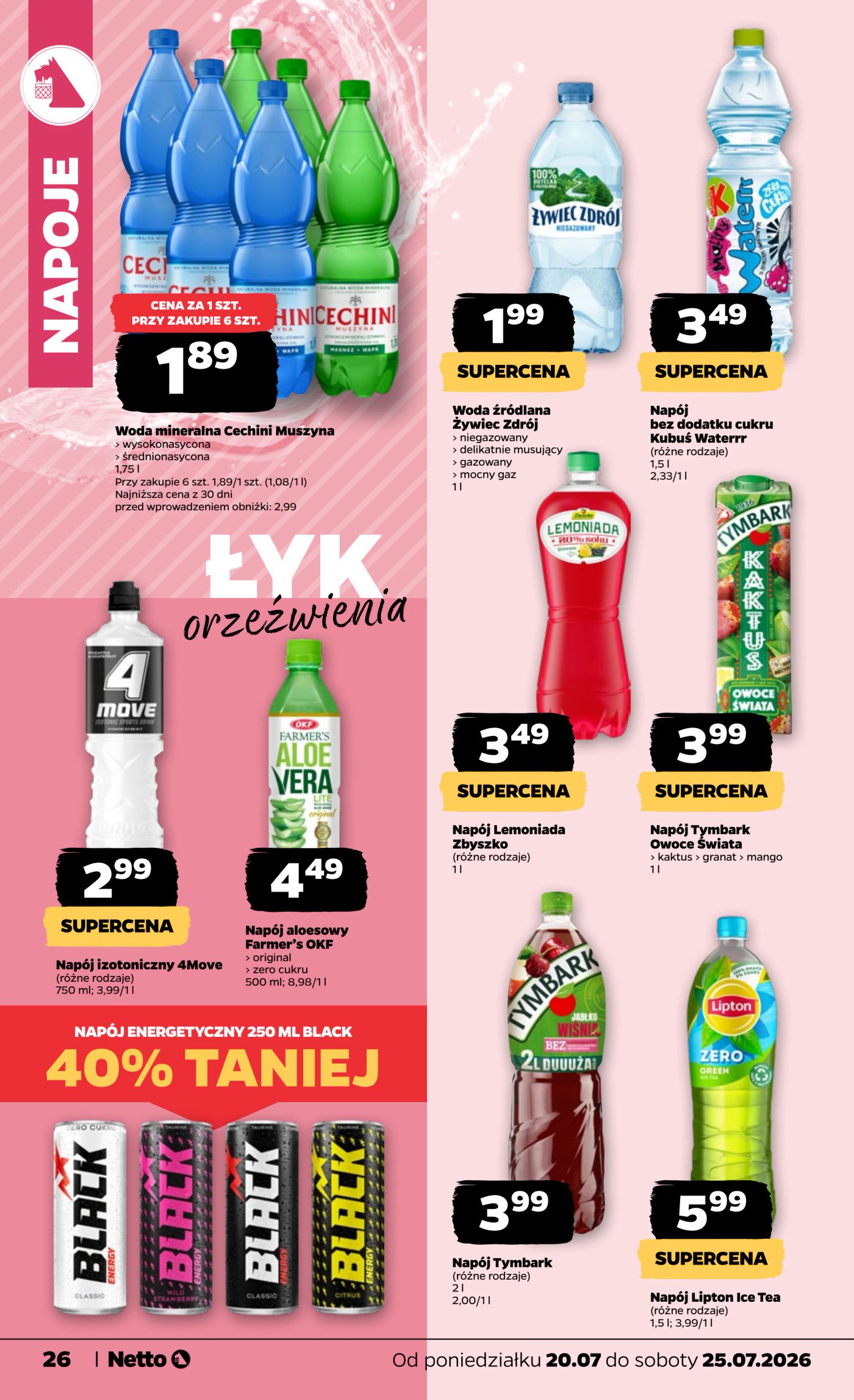 netto - Nowa gazetka Netto - Netto Gazetka T30A Food 2026 ważna od 19.07.2026 do 25.07.2026 - page: 26