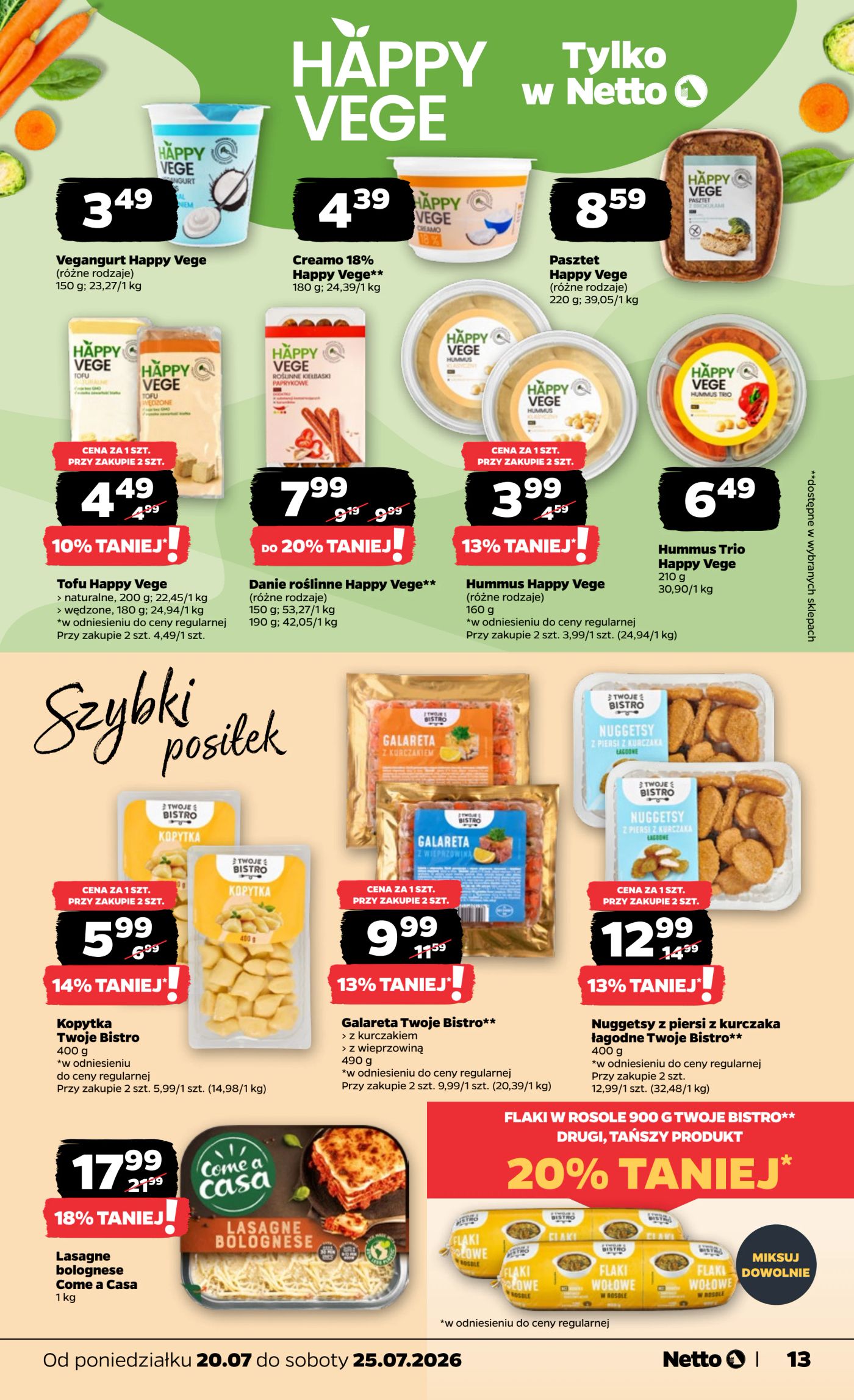 netto - Nowa gazetka Netto - Netto Gazetka T30A Food 2026 ważna od 19.07.2026 do 25.07.2026 - page: 13