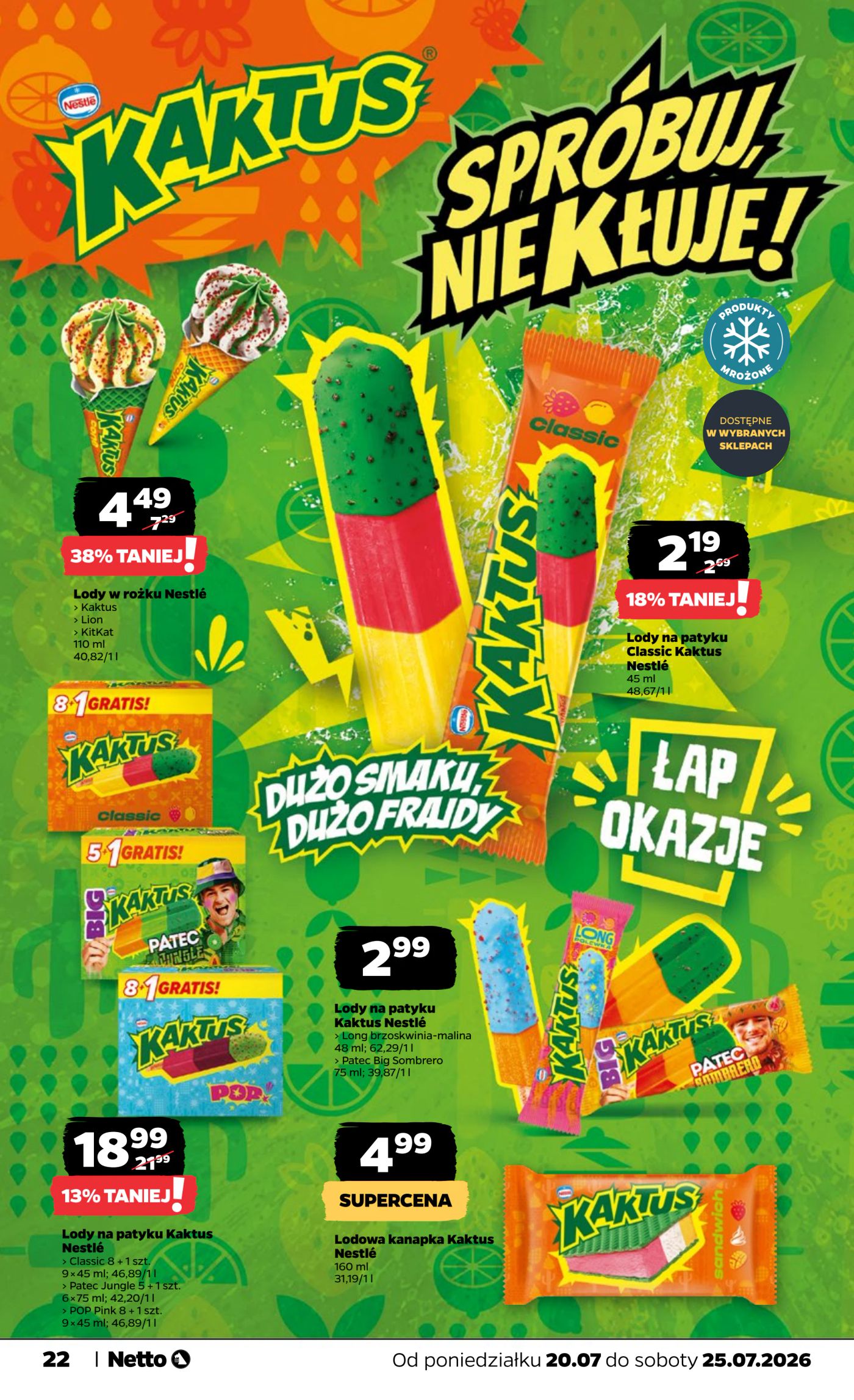 netto - Nowa gazetka Netto - Netto Gazetka T30A Food 2026 ważna od 19.07.2026 do 25.07.2026 - page: 22