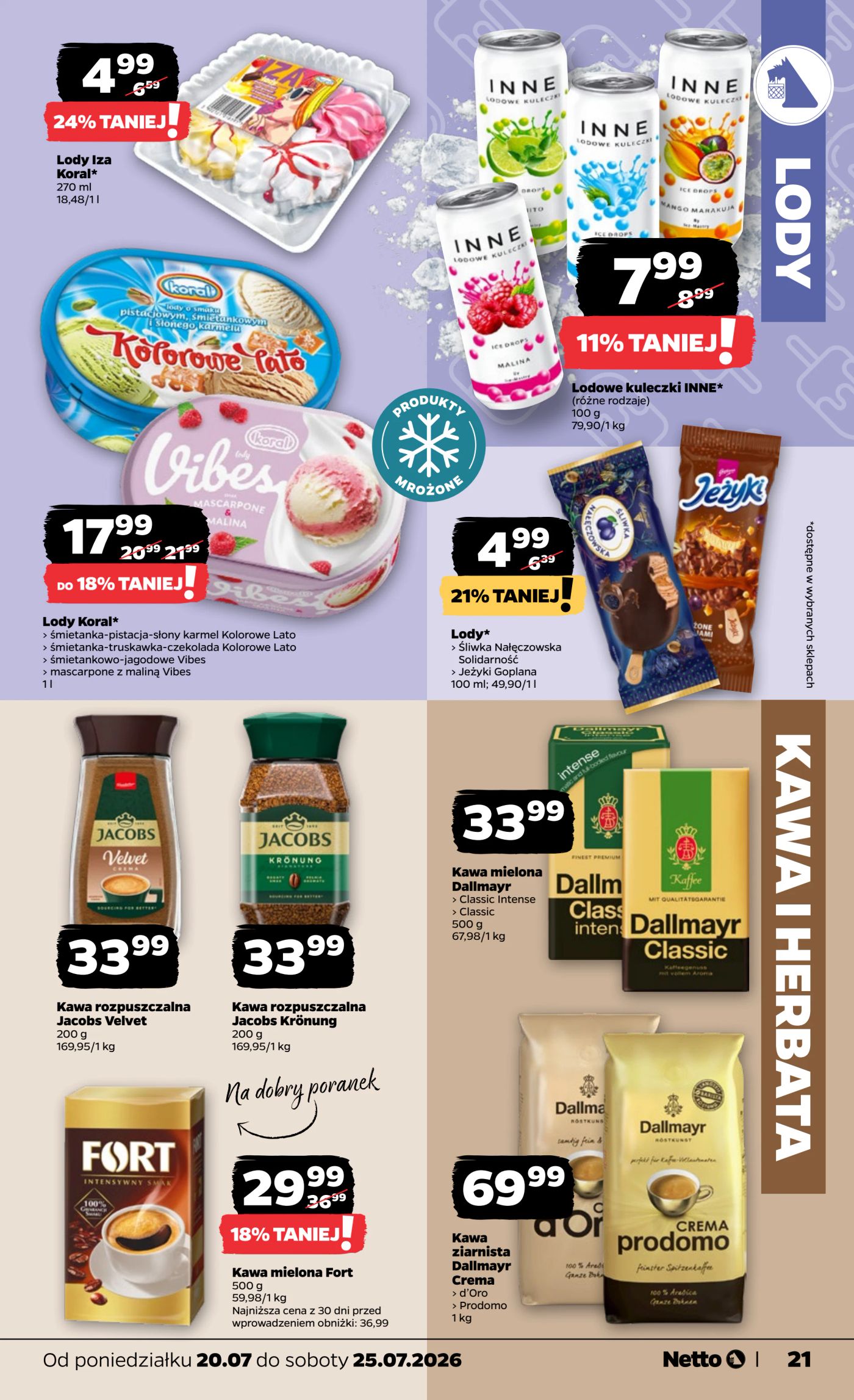 netto - Nowa gazetka Netto - Netto Gazetka T30A Food 2026 ważna od 19.07.2026 do 25.07.2026 - page: 21