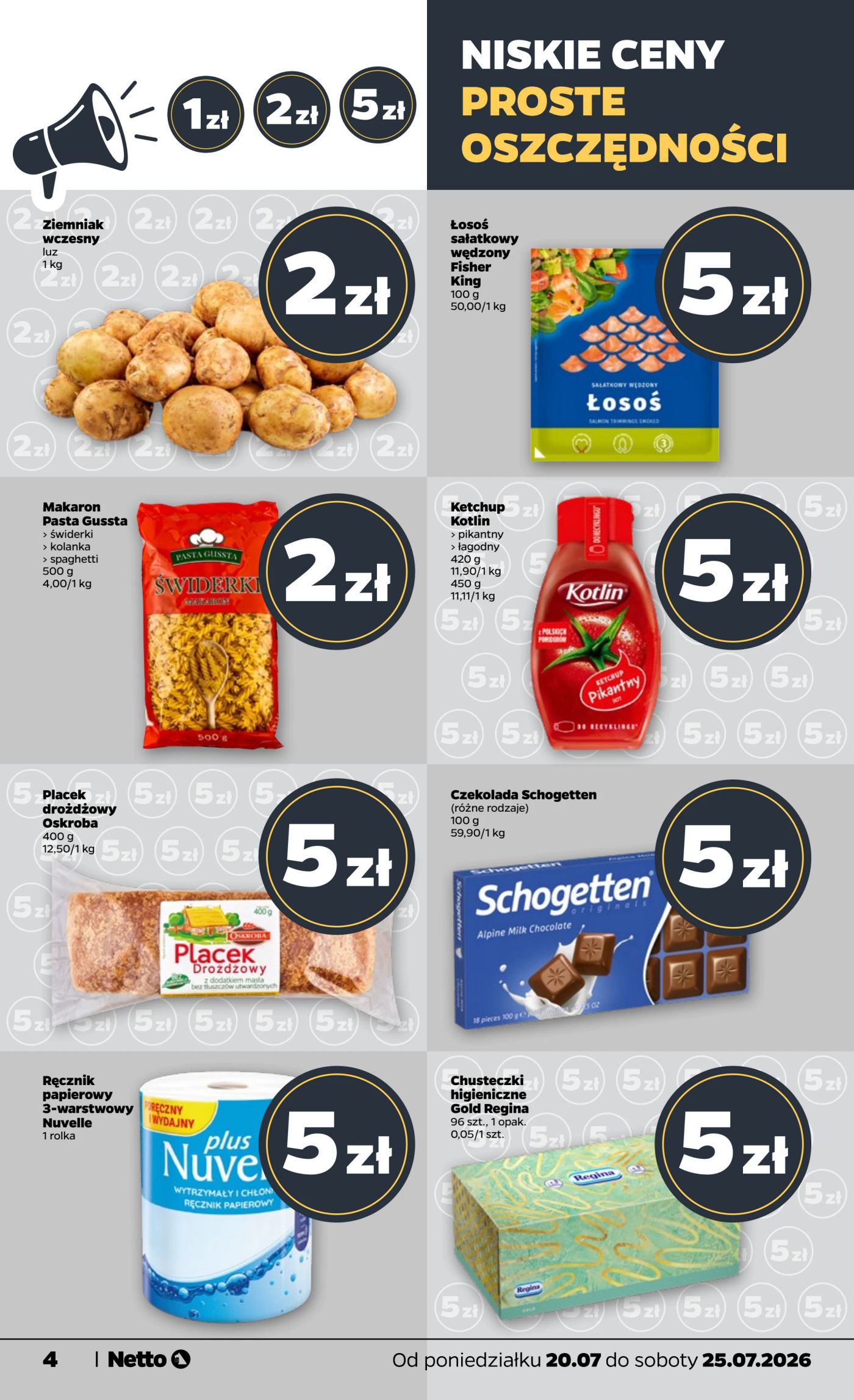 netto - Nowa gazetka Netto - Netto Gazetka T30A Food 2026 ważna od 19.07.2026 do 25.07.2026 - page: 4