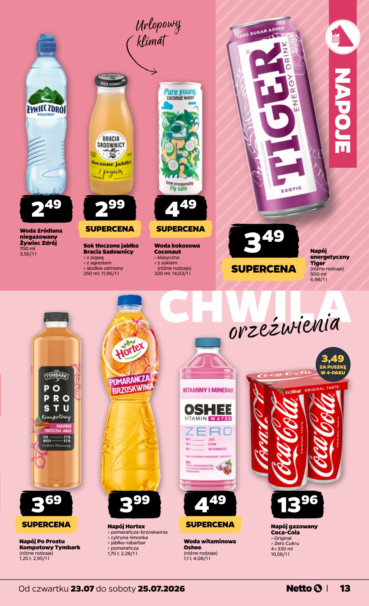 netto - Nowa gazetka Netto ważna od 23.07.2026 do 25.07.2026 - page: 13