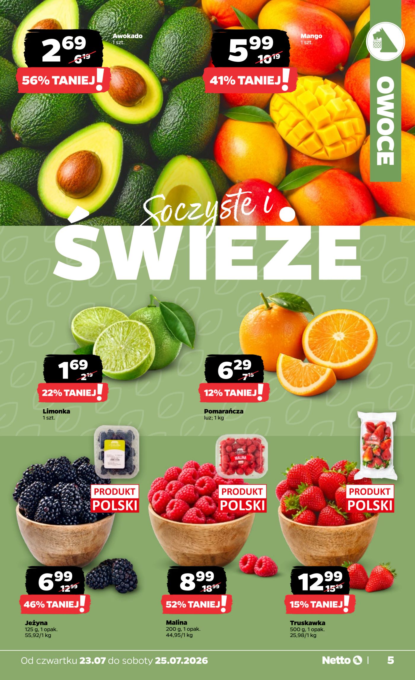 netto - Nowa gazetka Netto ważna od 23.07.2026 do 25.07.2026 - page: 5