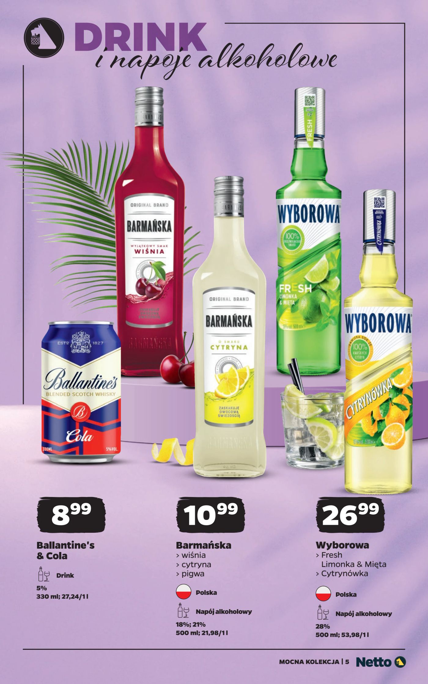netto - Aktualna gazetka Netto - Mocne alkohole ważna od 20.07.2026 do 01.08.2026 - page: 5