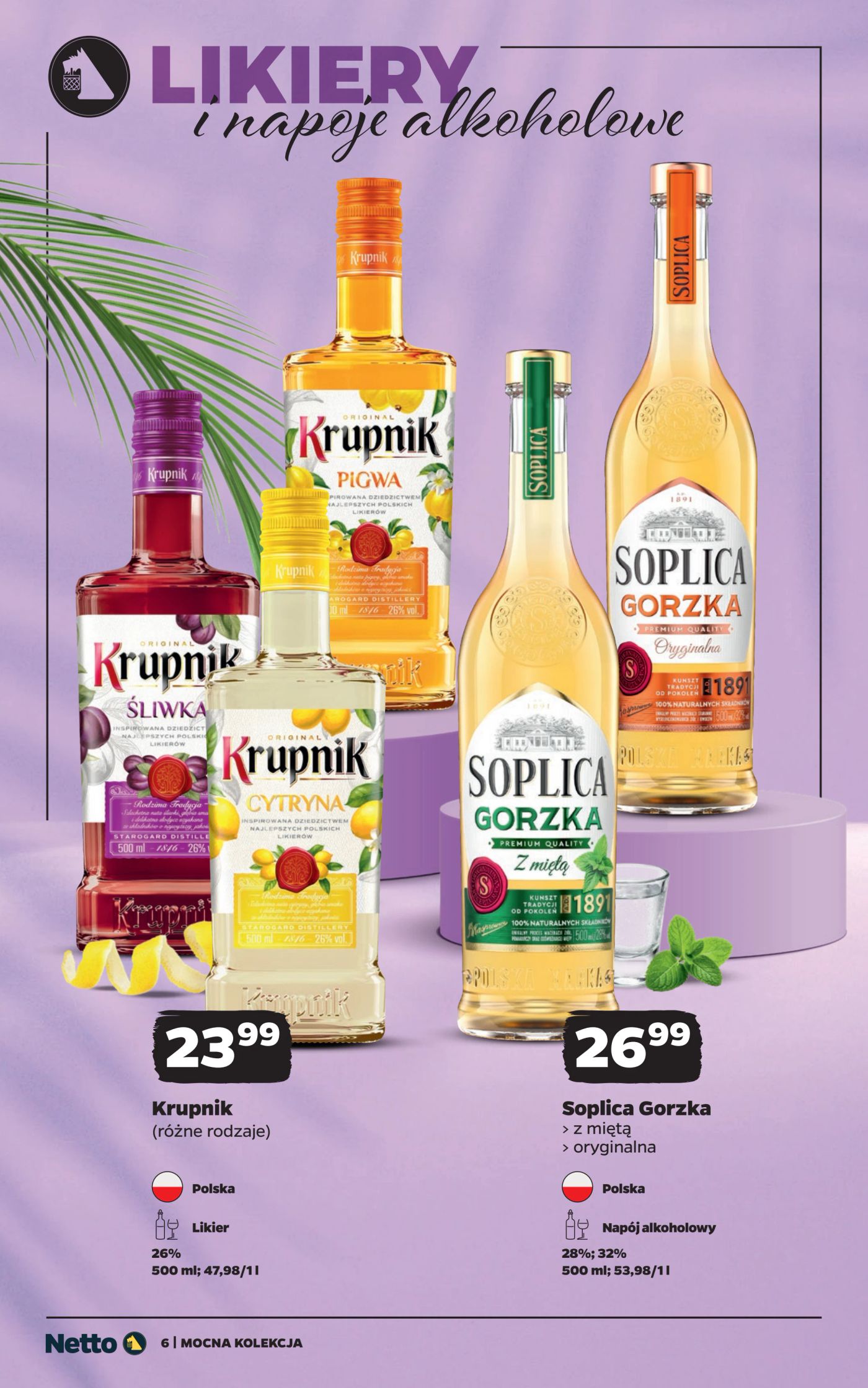 netto - Aktualna gazetka Netto - Mocne alkohole ważna od 20.07.2026 do 01.08.2026 - page: 6