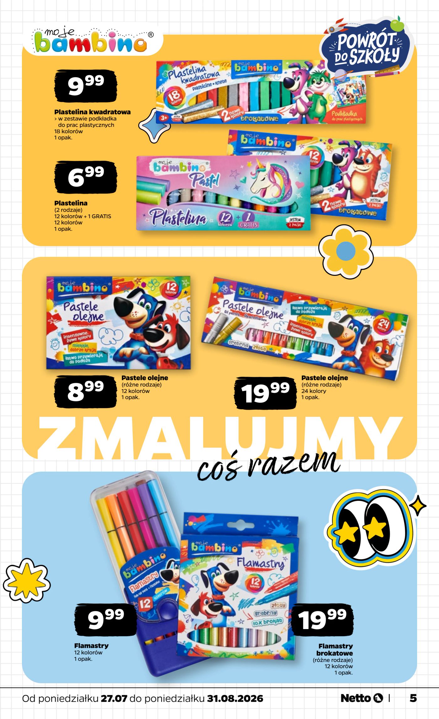 netto - Aktualna gazetka Netto - Powrót do szkoly ważna od 27.07.2026 do 31.08.2026 - page: 5