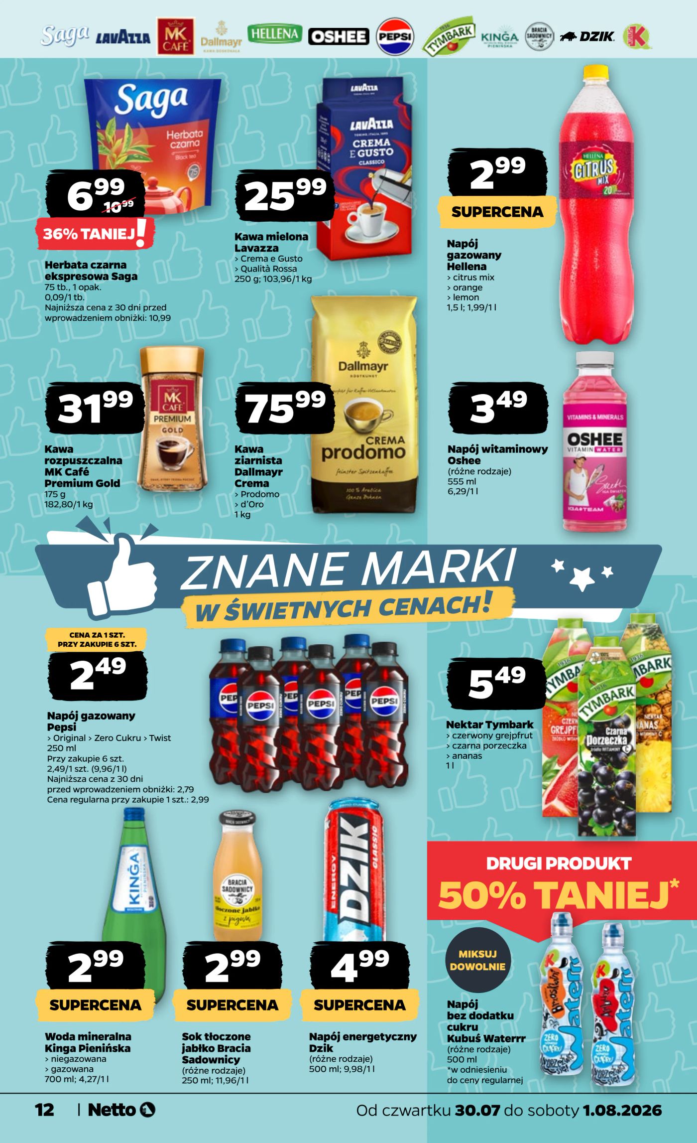 netto - Nowa gazetka Netto ważna od 30.07.2026 do 01.08.2026 - page: 12