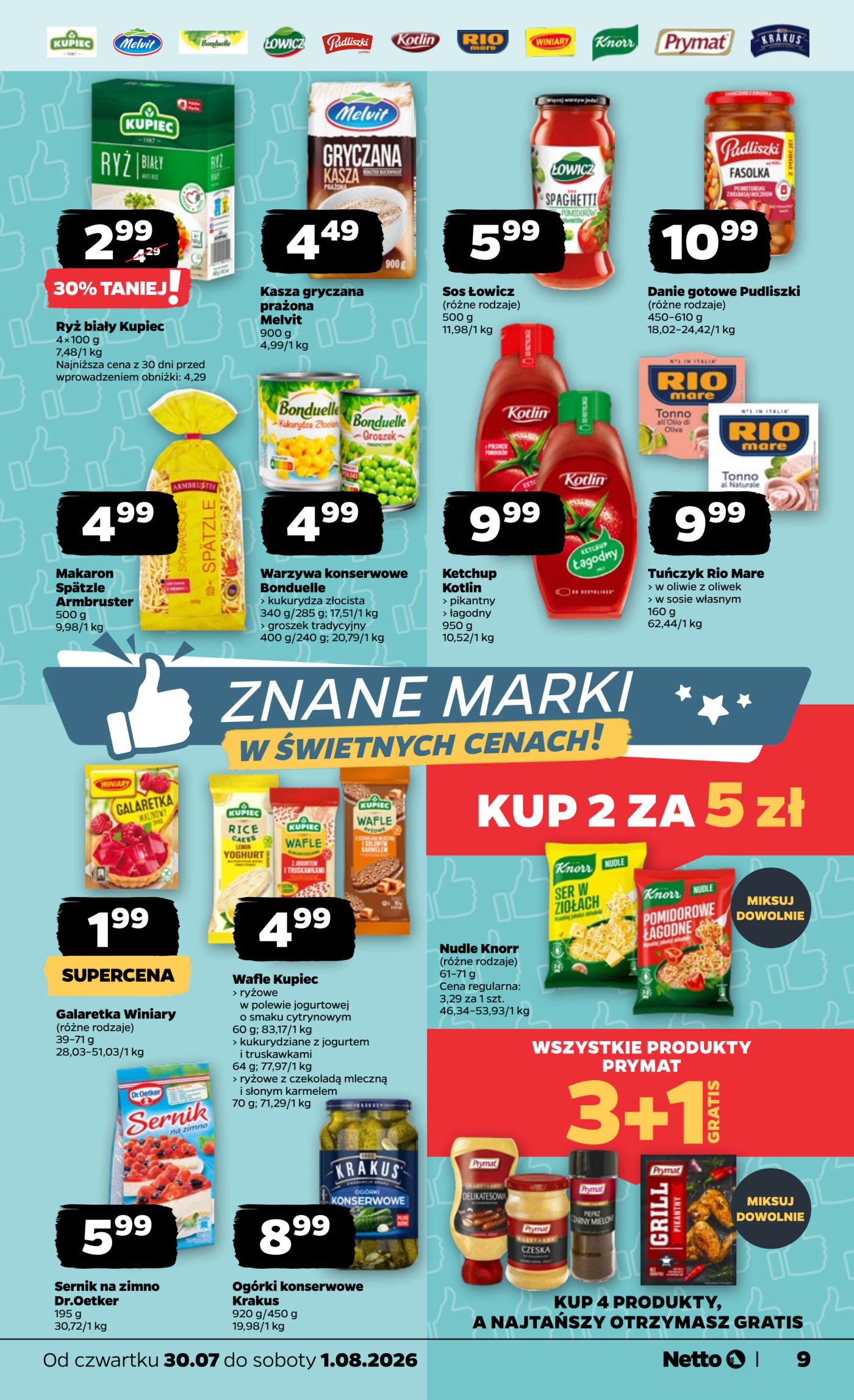 netto - Nowa gazetka Netto ważna od 30.07.2026 do 01.08.2026 - page: 9