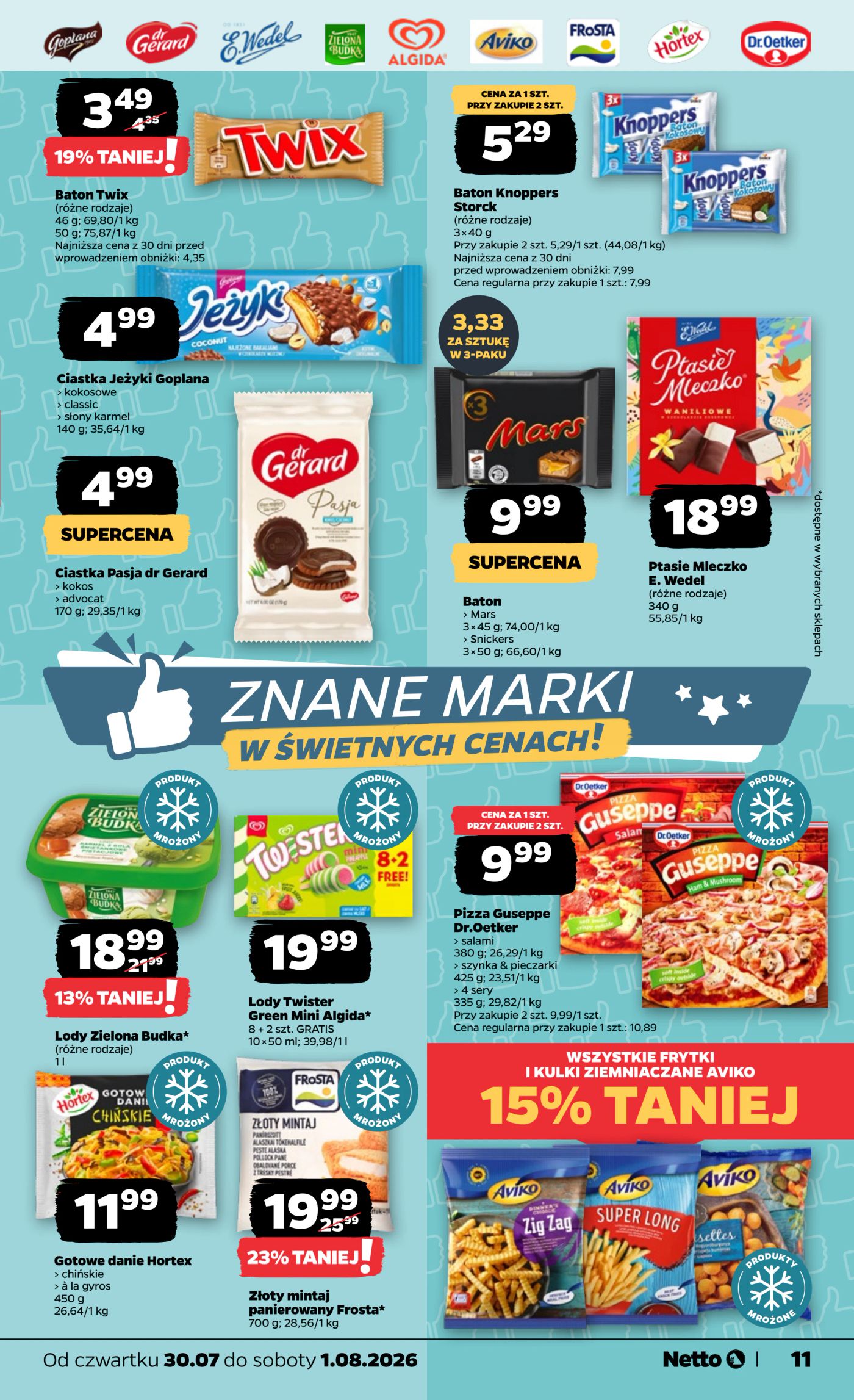 netto - Nowa gazetka Netto ważna od 30.07.2026 do 01.08.2026 - page: 11