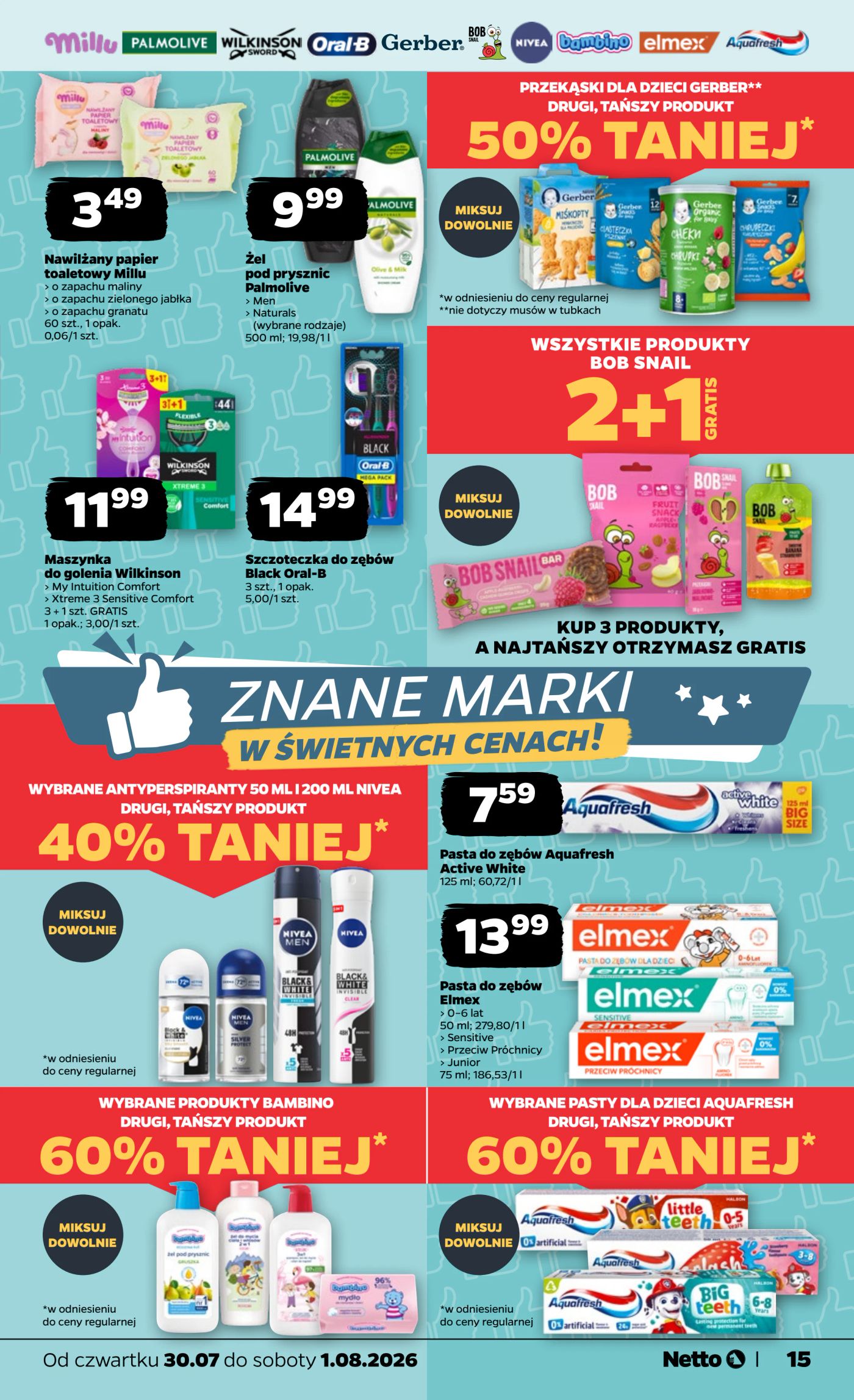 netto - Nowa gazetka Netto ważna od 30.07.2026 do 01.08.2026 - page: 15