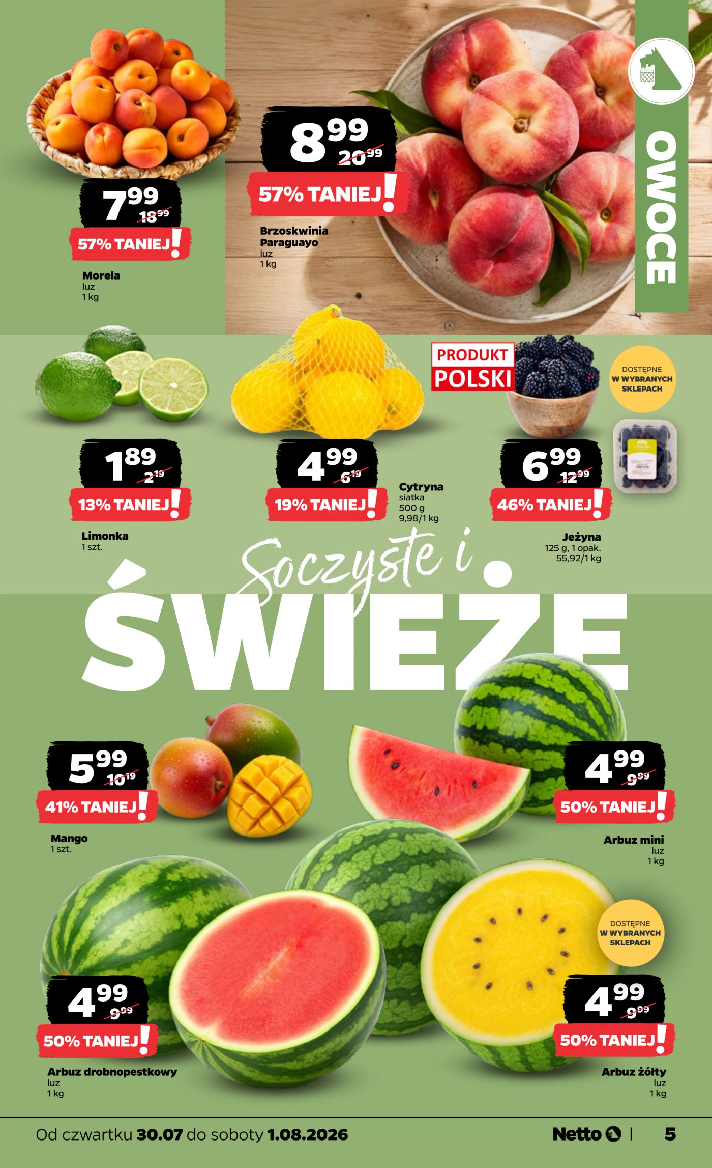 netto - Nowa gazetka Netto ważna od 30.07.2026 do 01.08.2026 - page: 5
