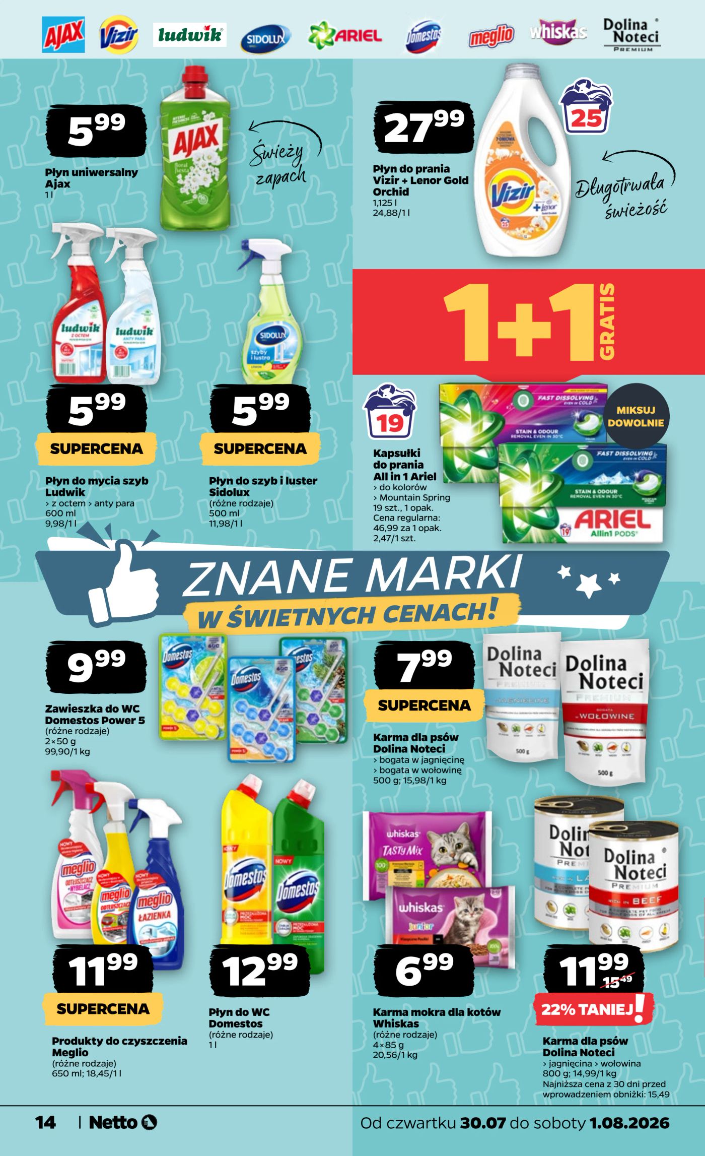 netto - Nowa gazetka Netto ważna od 30.07.2026 do 01.08.2026 - page: 14