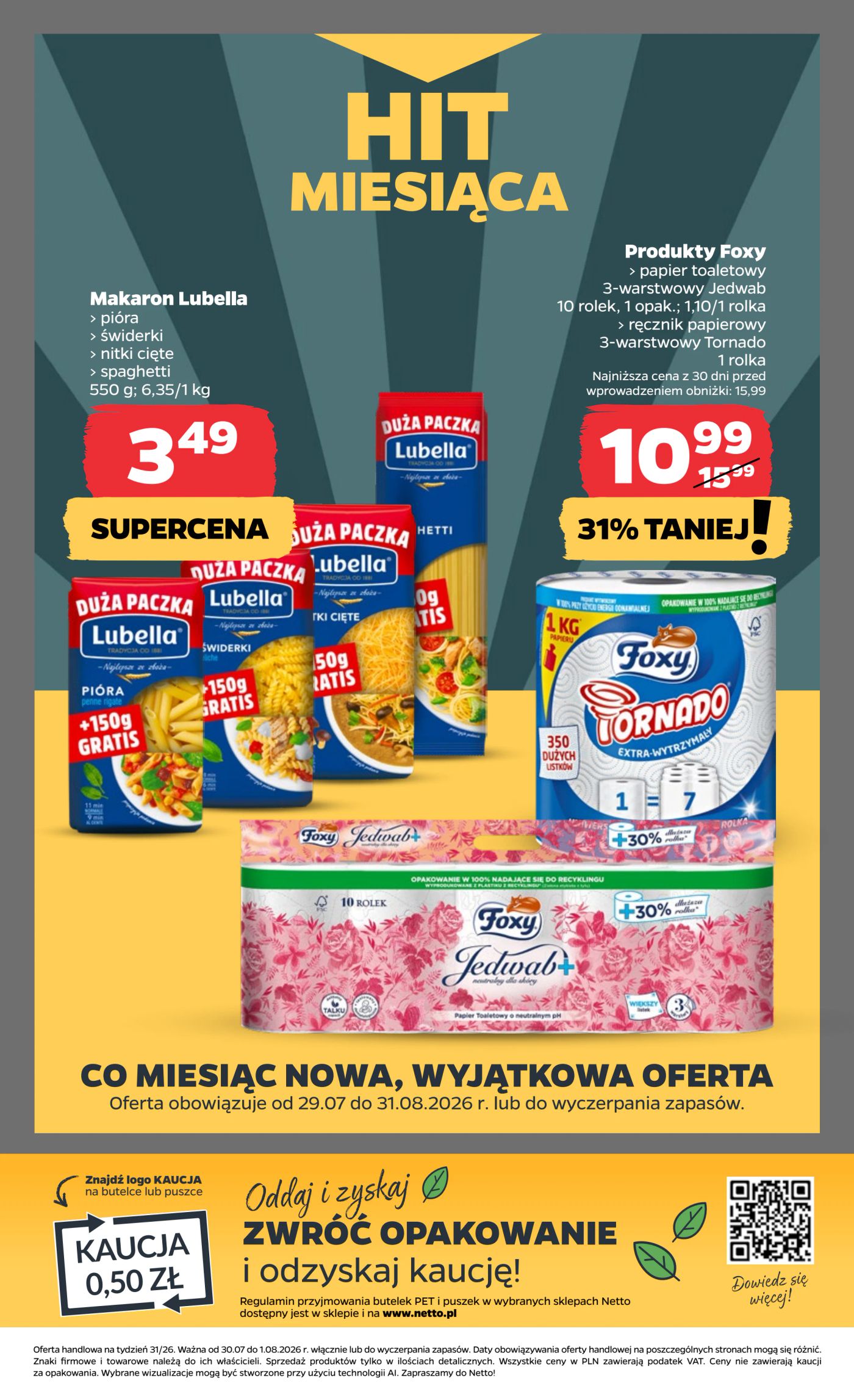 netto - Nowa gazetka Netto ważna od 30.07.2026 do 01.08.2026 - page: 20