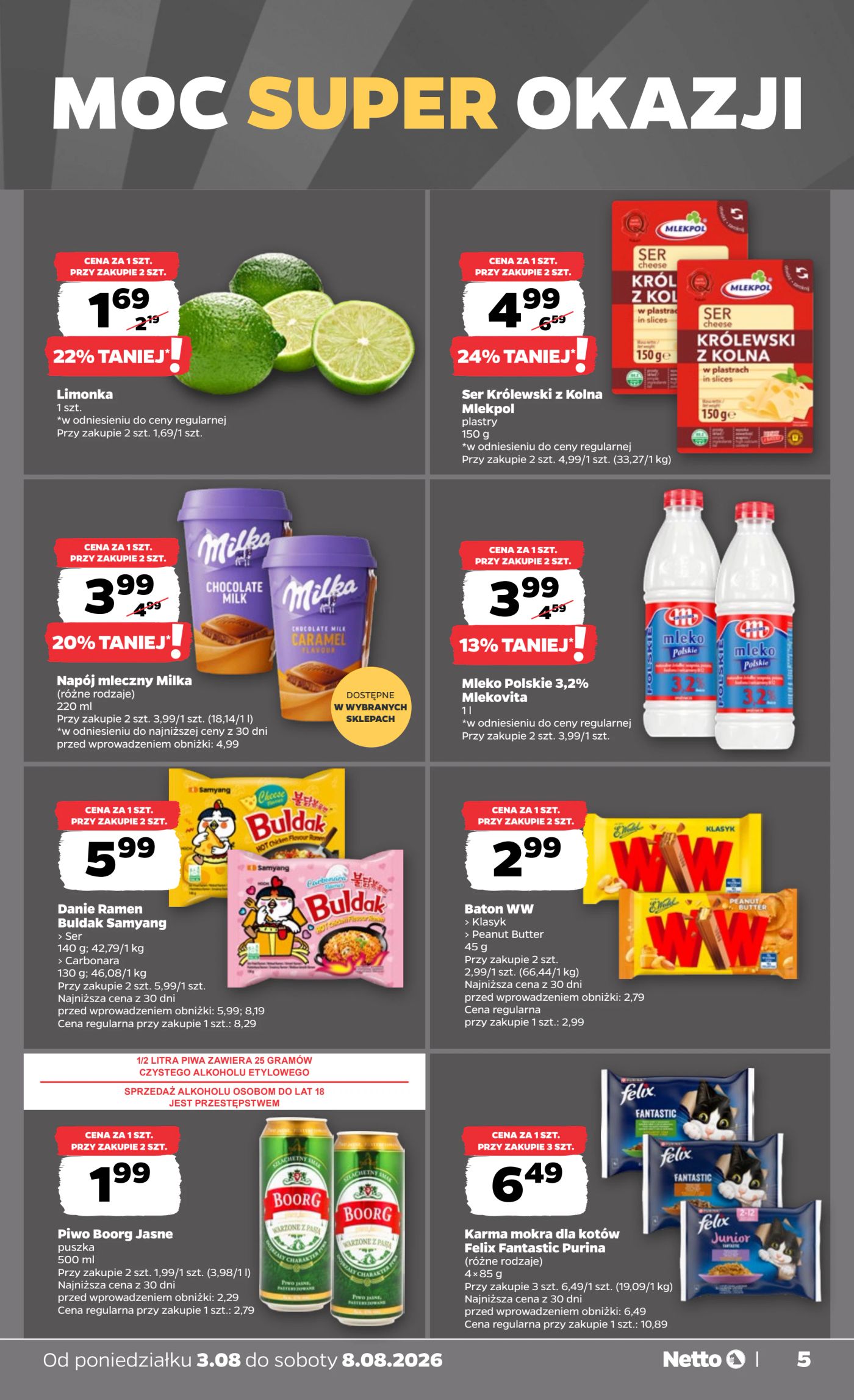 netto - Nowa gazetka Netto ważna od 03.08.2026 do 08.08.2026 - page: 5
