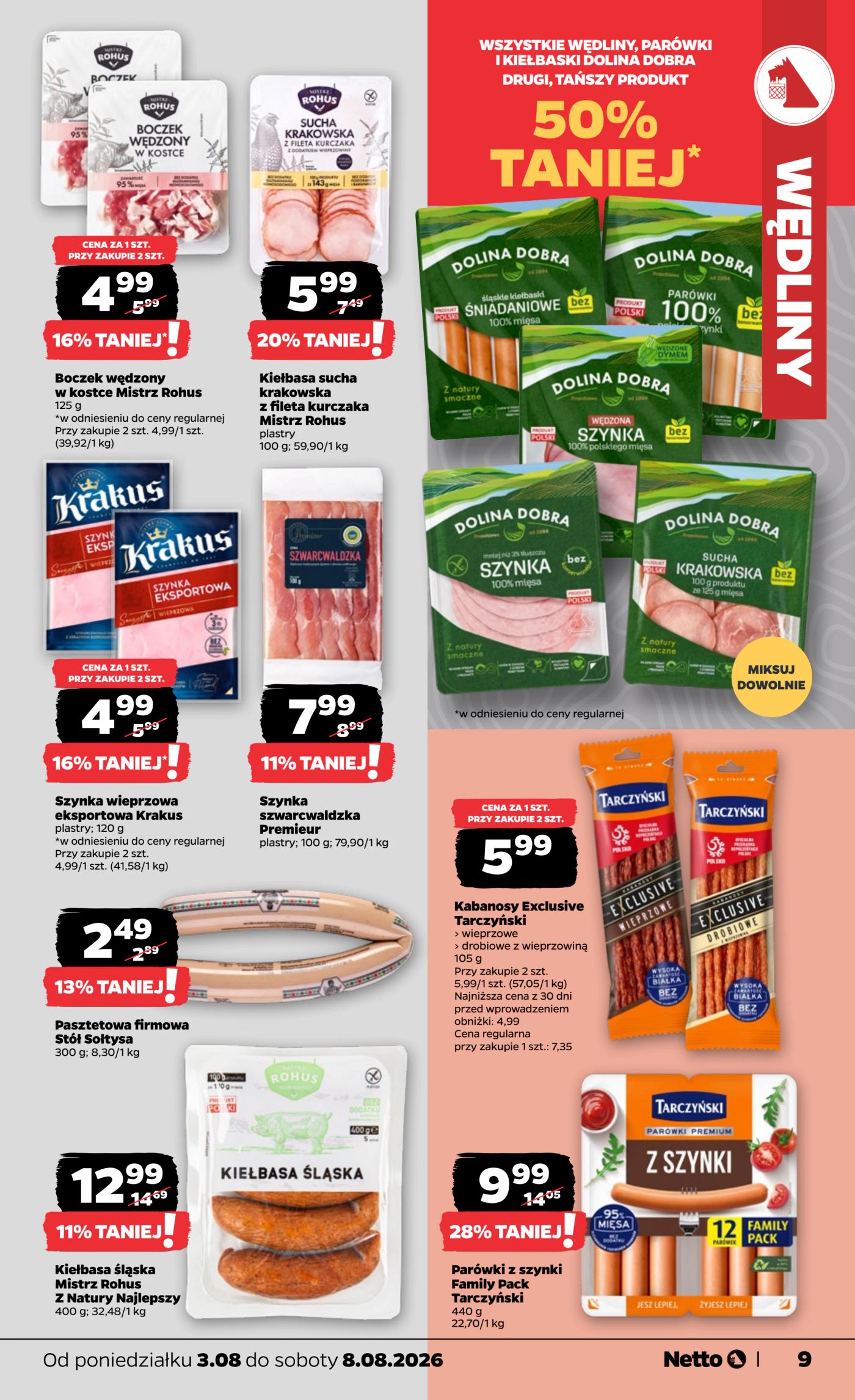 netto - Nowa gazetka Netto ważna od 03.08.2026 do 08.08.2026 - page: 9