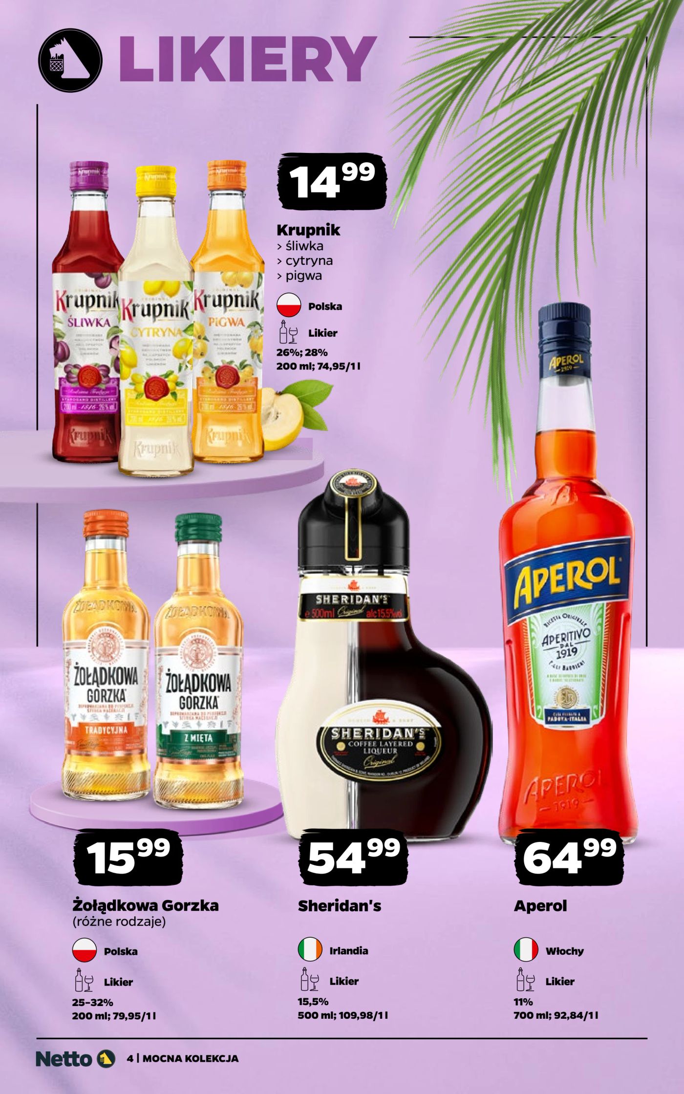 netto - Aktualna gazetka Netto - Mocne Alkohole ważna od 03.08.2026 do 14.08.2026 - page: 4