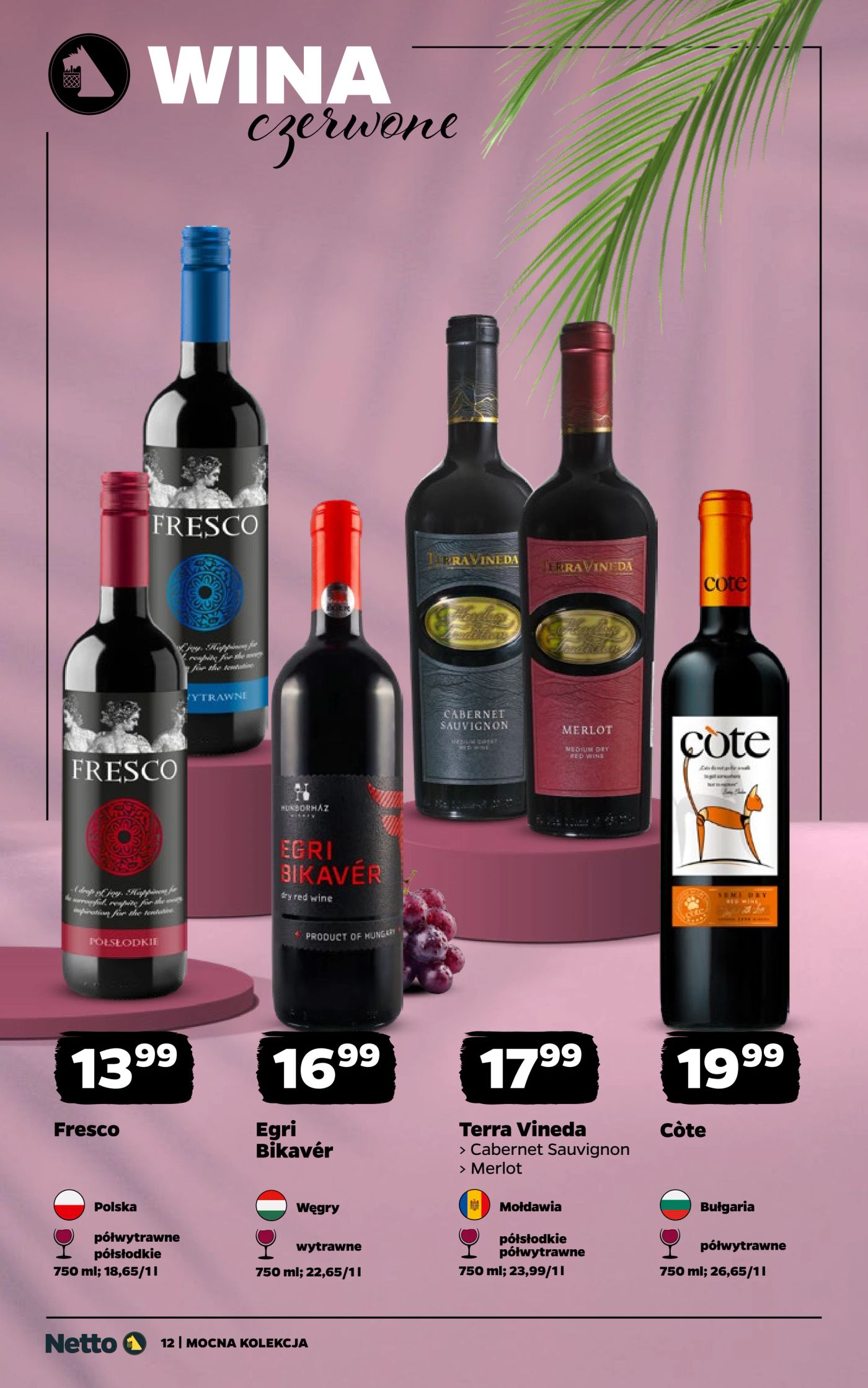 netto - Aktualna gazetka Netto - Mocna Kolekcja Wina ważna od 03.08.2026 do 14.08.2026 - page: 12