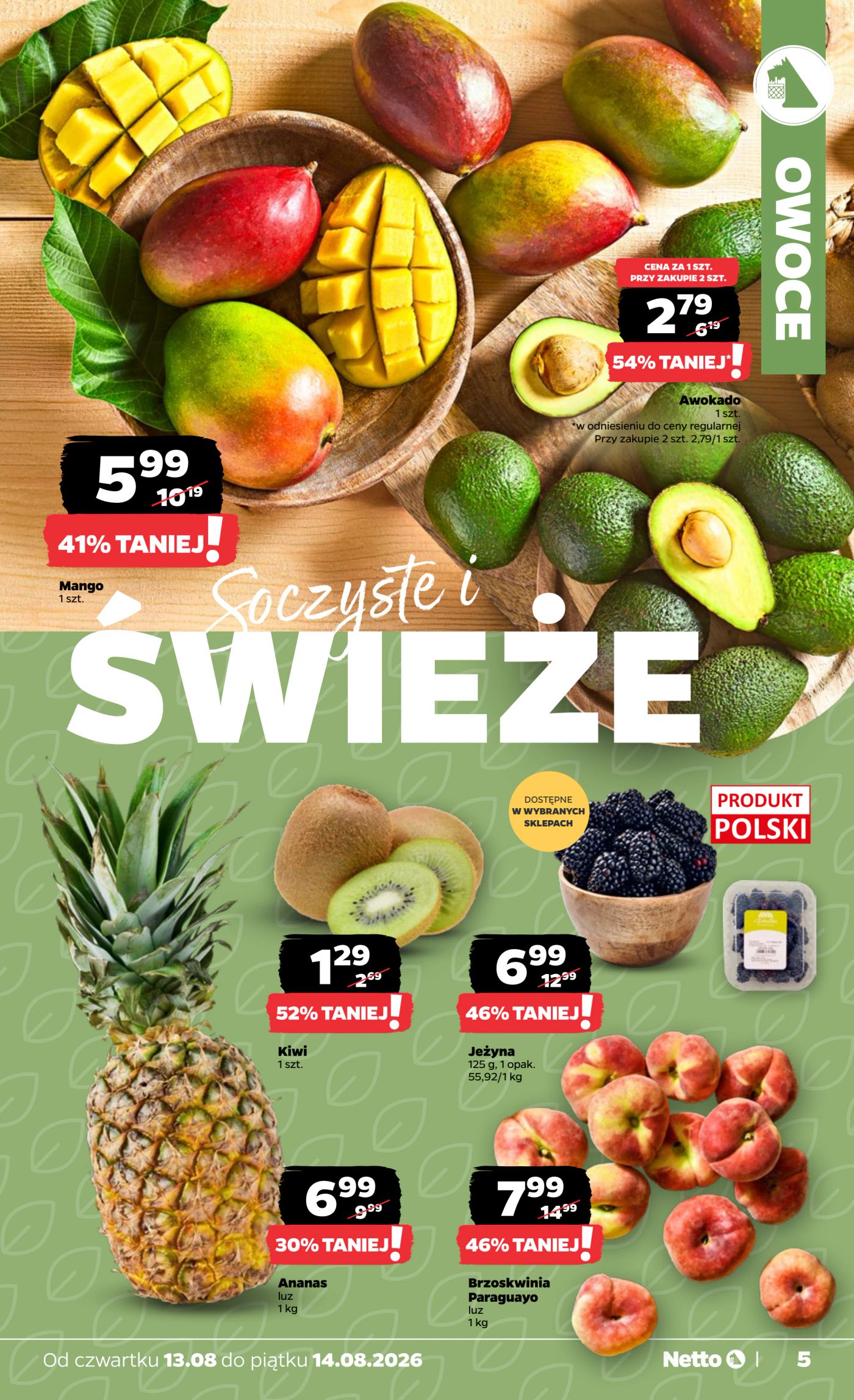 netto - Nowa gazetka Netto ważna od 13.08.2026 do 14.08.2026 - page: 5
